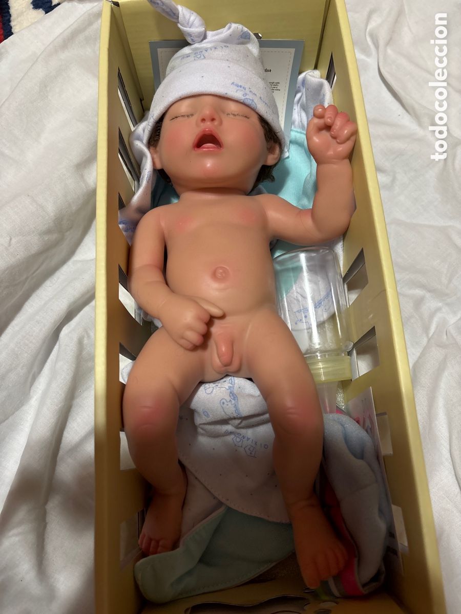 Mu&ntilde;ecas modernas: Beb&eacute; reborn hecho de silicona totalmente - Foto 3