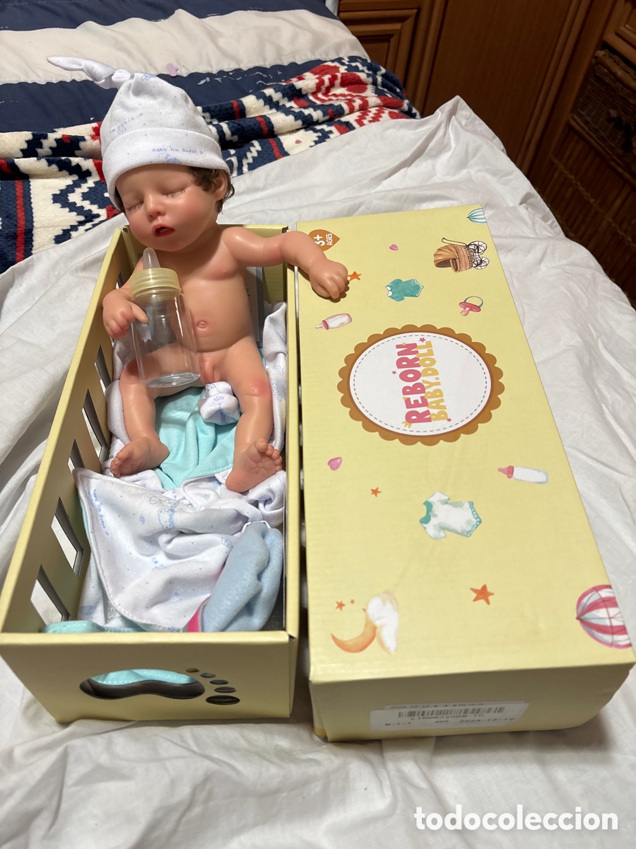 Mu&ntilde;ecas modernas: Beb&eacute; reborn hecho de silicona totalmente - Foto 4