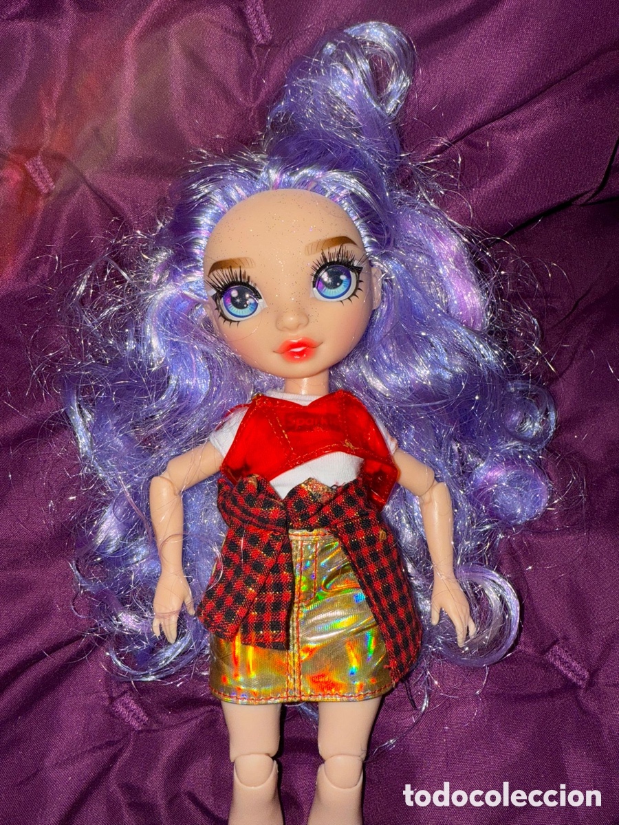 Mu&ntilde;ecas modernas: Mu&ntilde;eca Rainbow High Violet Willow - Foto 3