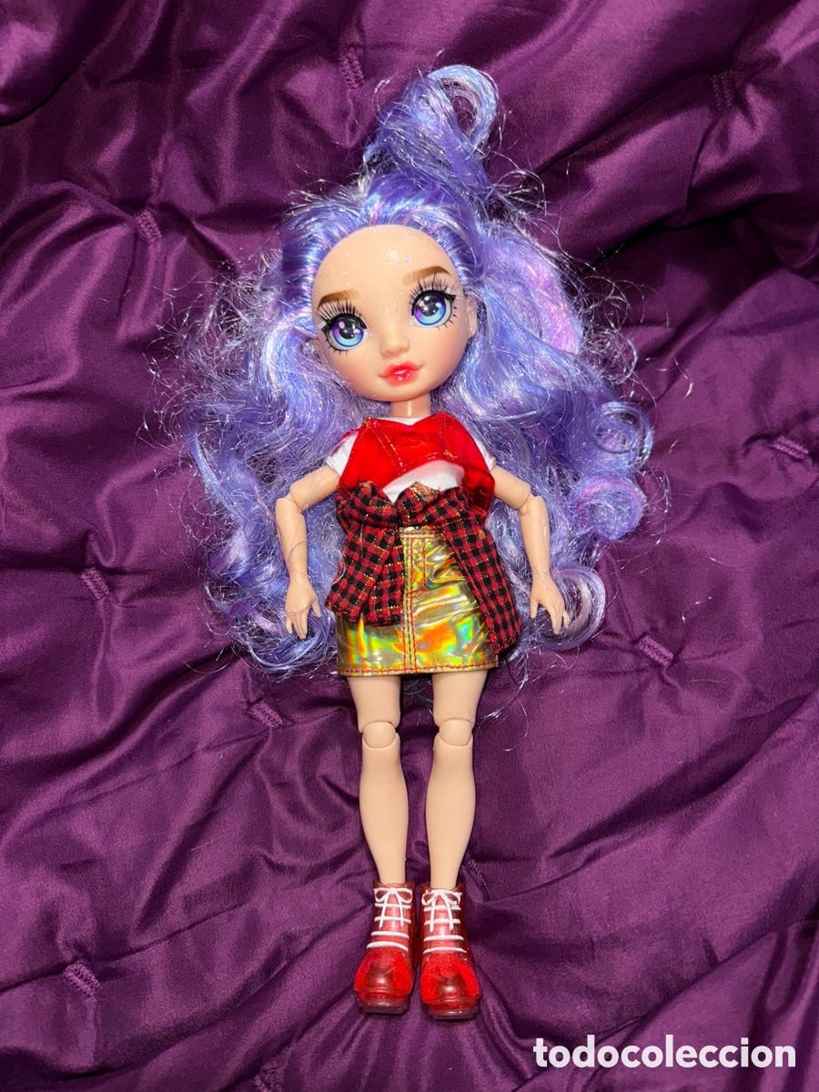 Mu&ntilde;ecas modernas: Mu&ntilde;eca Rainbow High Violet Willow - Foto 1