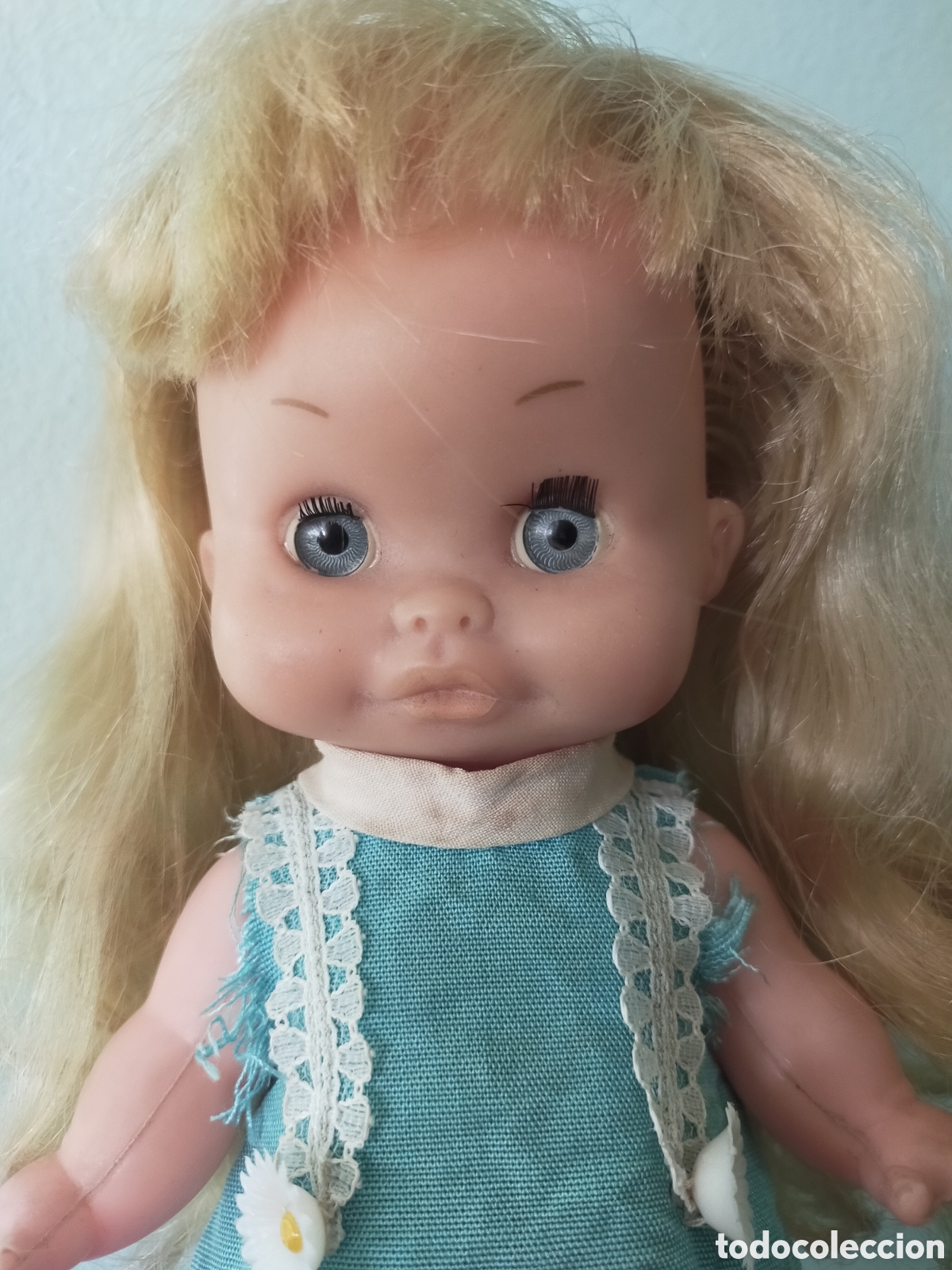 Mu&ntilde;ecas modernas: Peque&ntilde;a mu&ntilde;eca vintage b.b.Onil - Foto 3