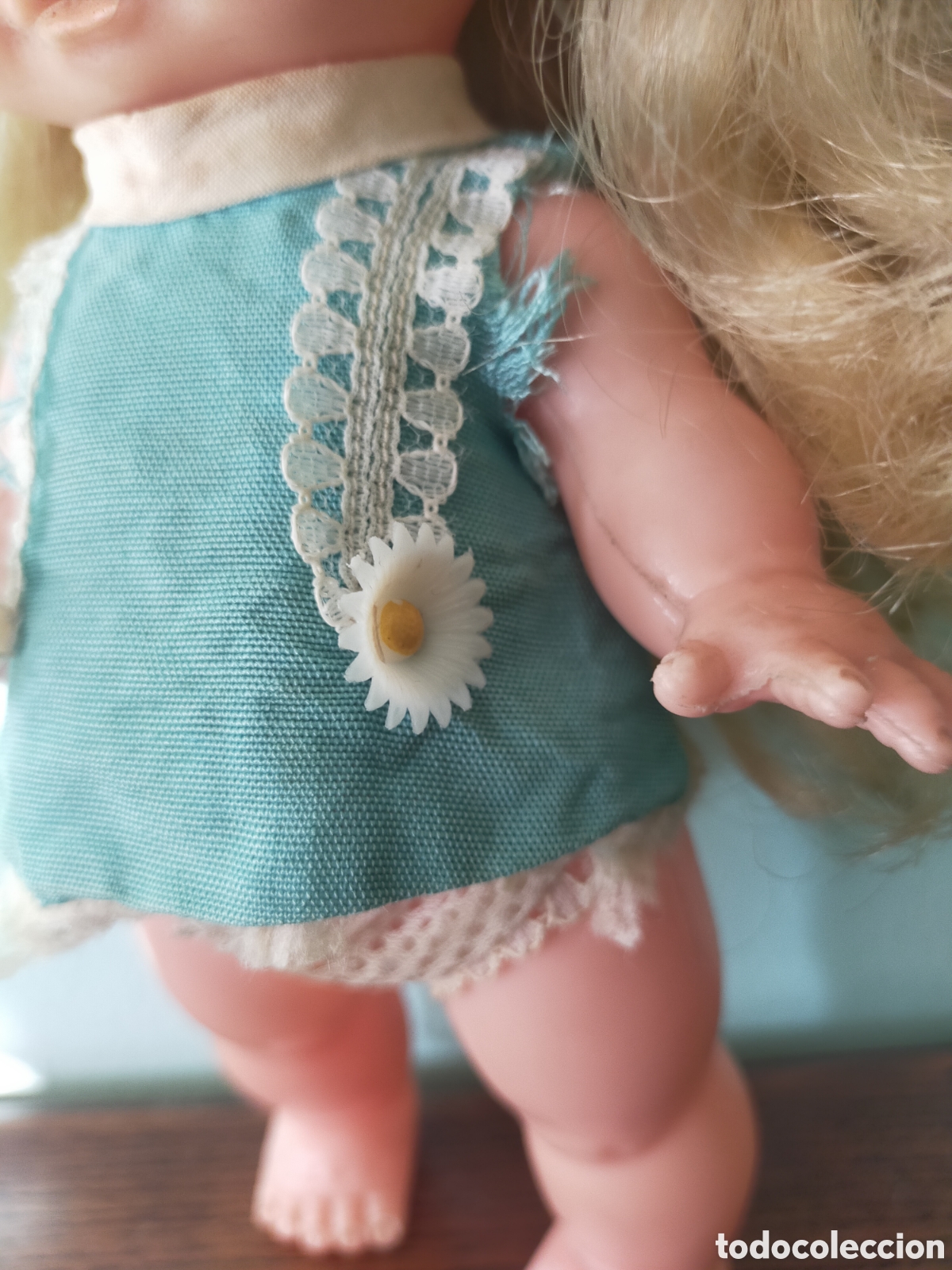 Mu&ntilde;ecas modernas: Peque&ntilde;a mu&ntilde;eca vintage b.b.Onil - Foto 4