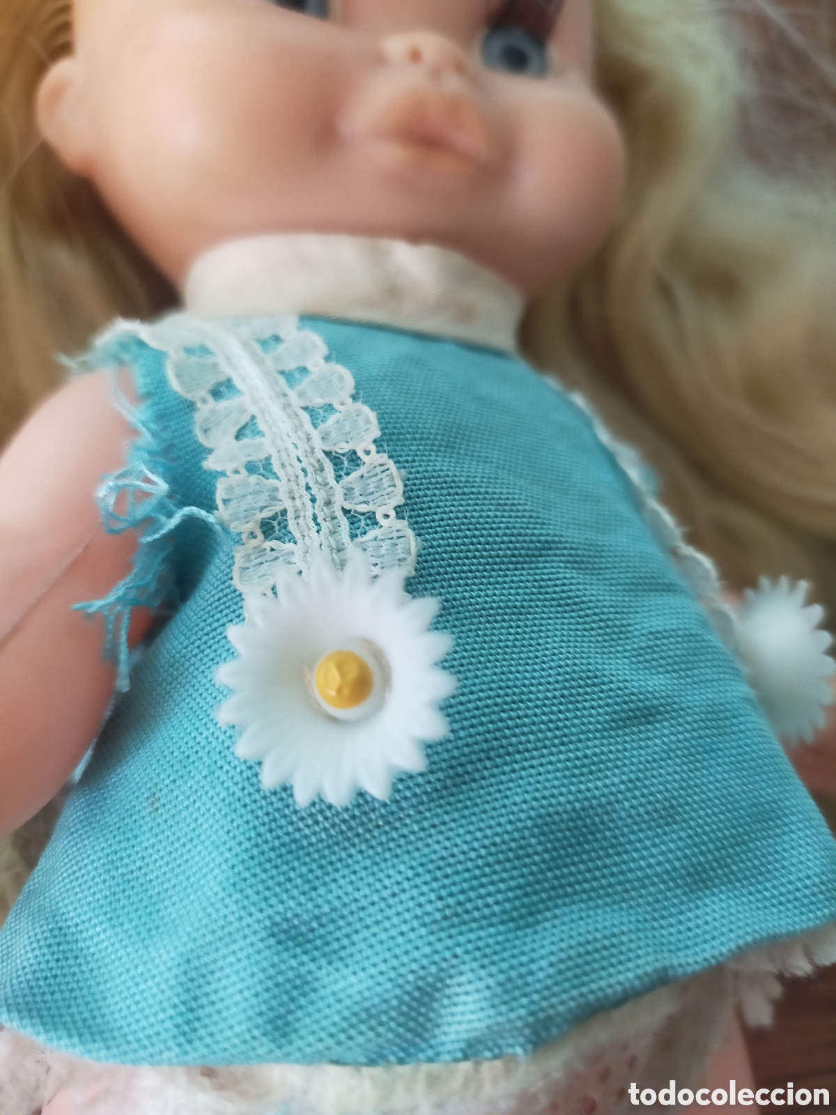 Mu&ntilde;ecas modernas: Peque&ntilde;a mu&ntilde;eca vintage b.b.Onil - Foto 5