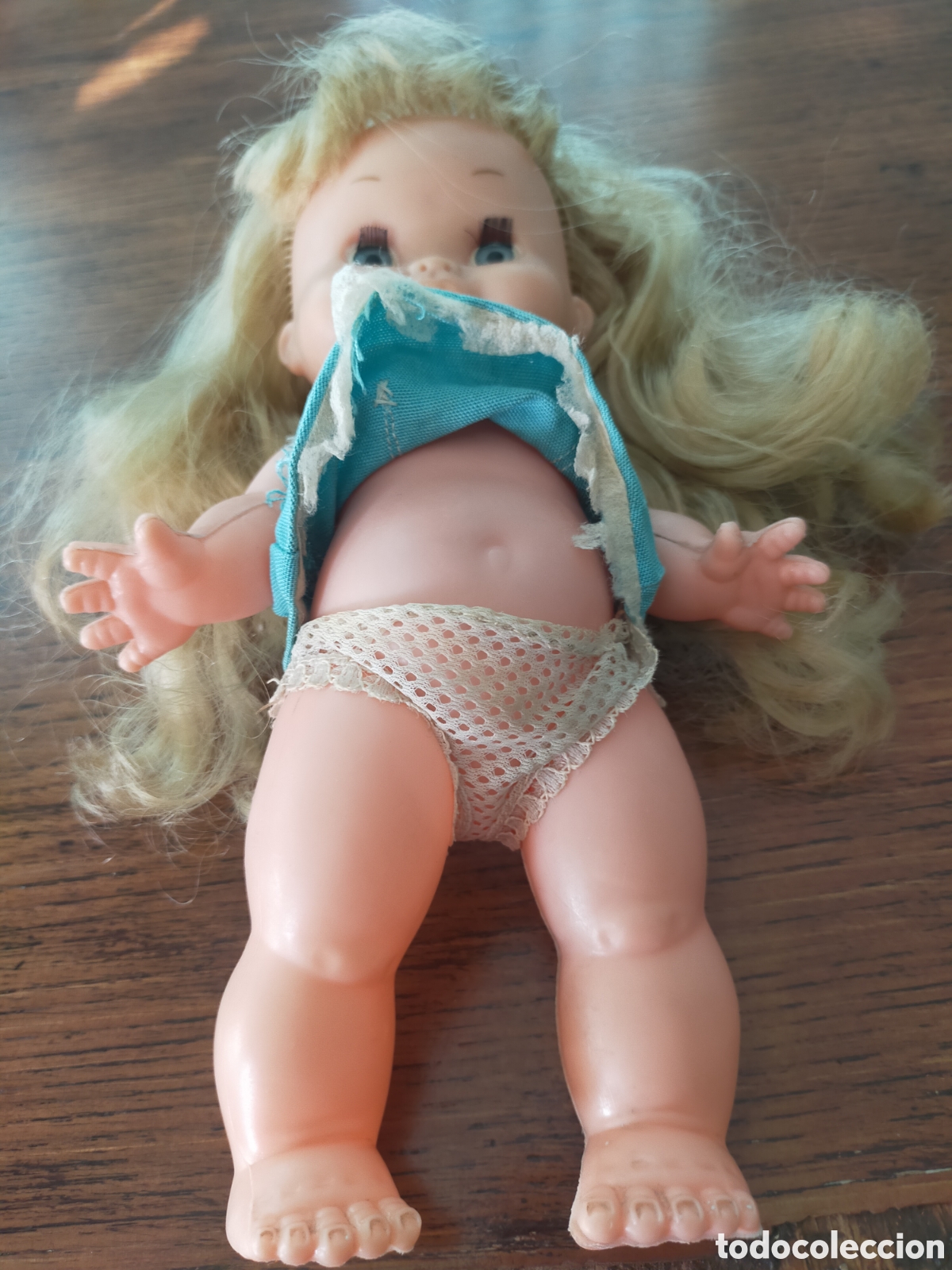 Mu&ntilde;ecas modernas: Peque&ntilde;a mu&ntilde;eca vintage b.b.Onil - Foto 6
