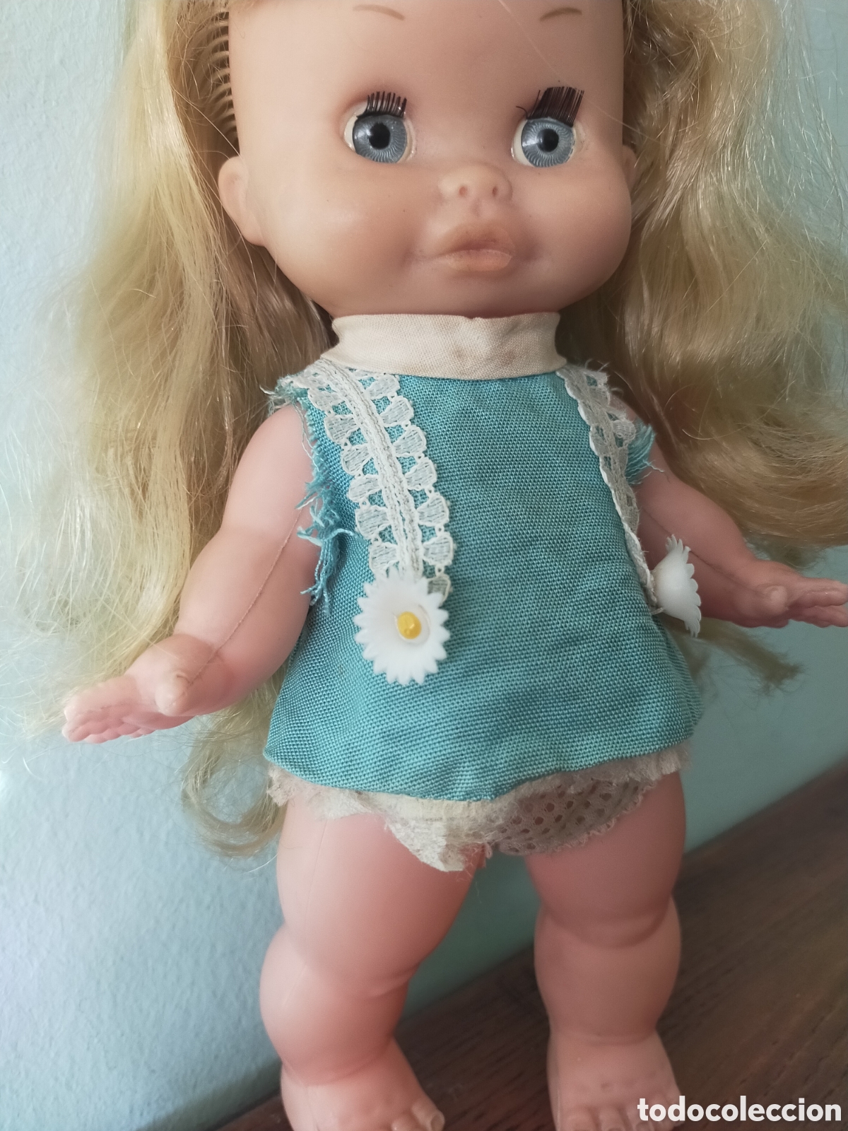 Mu&ntilde;ecas modernas: Peque&ntilde;a mu&ntilde;eca vintage b.b.Onil - Foto 7