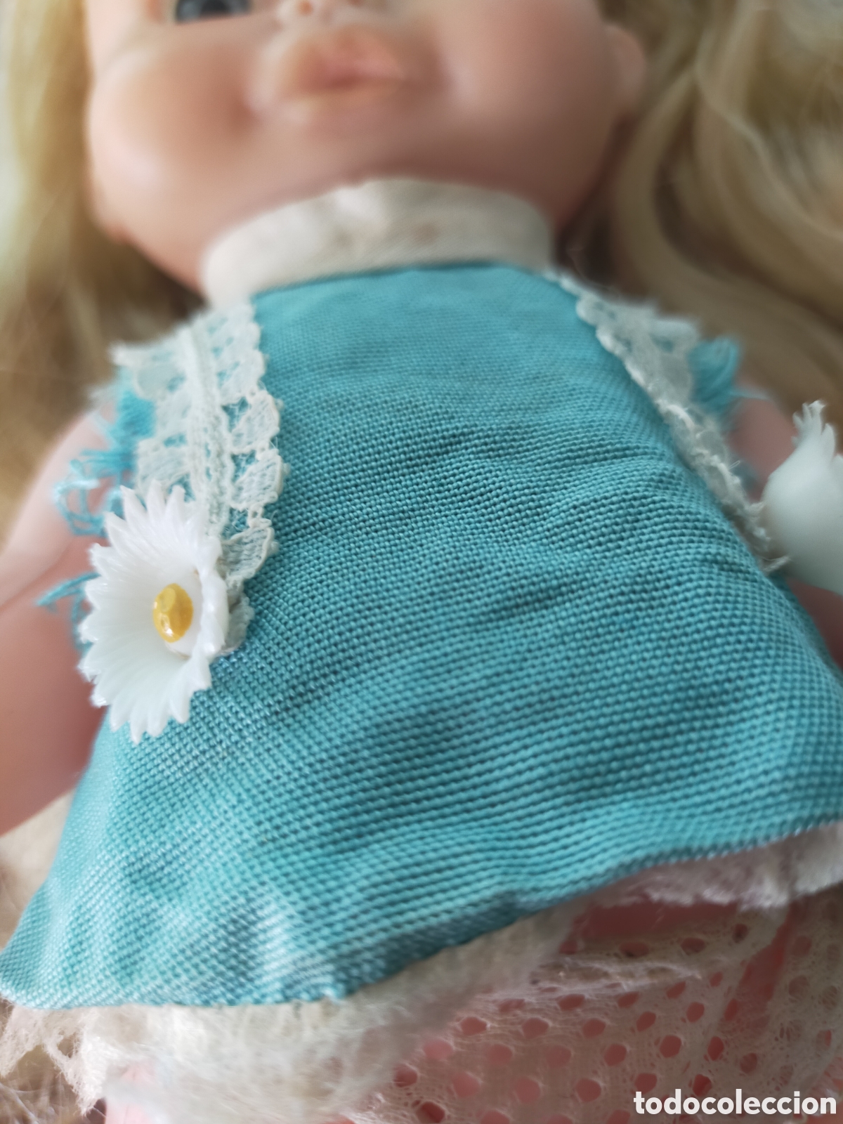 Mu&ntilde;ecas modernas: Peque&ntilde;a mu&ntilde;eca vintage b.b.Onil - Foto 8