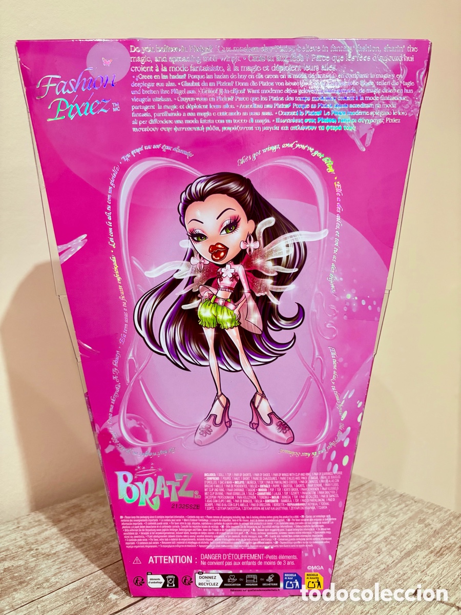 Mu&ntilde;ecas modernas: BRATZ- Mu&ntilde;eca Fashion Pixiez (Jade) - Foto 3