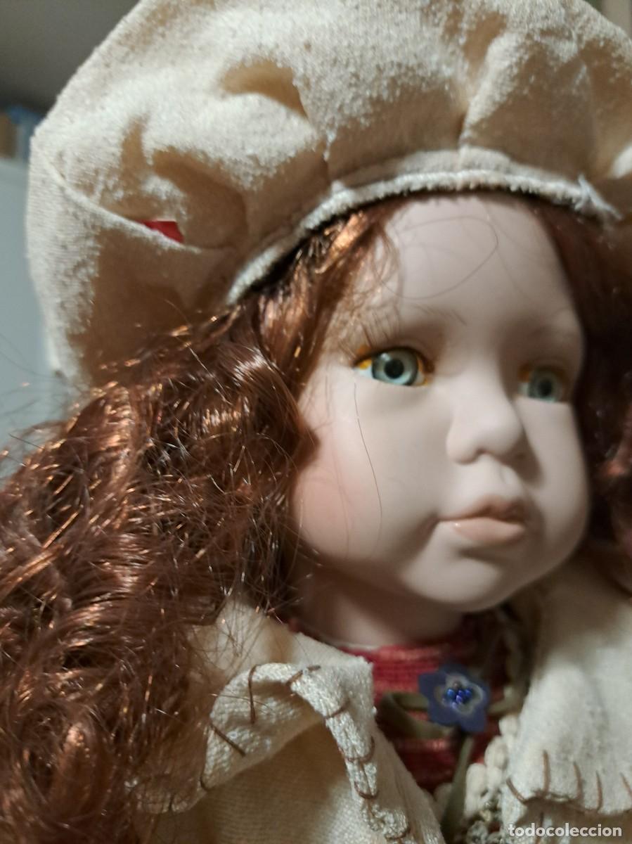 Mu&ntilde;ecas modernas: Mu&ntilde;eca de porcelana 60 cm. - Foto 3