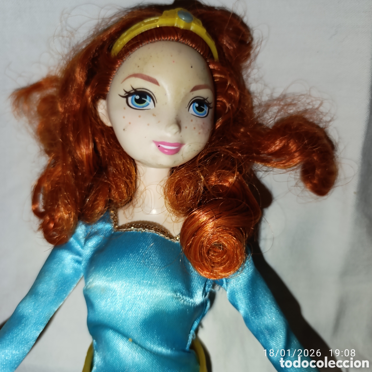 Mu&ntilde;ecas modernas: Mu&ntilde;eca M&eacute;rida de Disney Princess de Mattel.&nbsp;A&ntilde;o 2012 - Foto 2