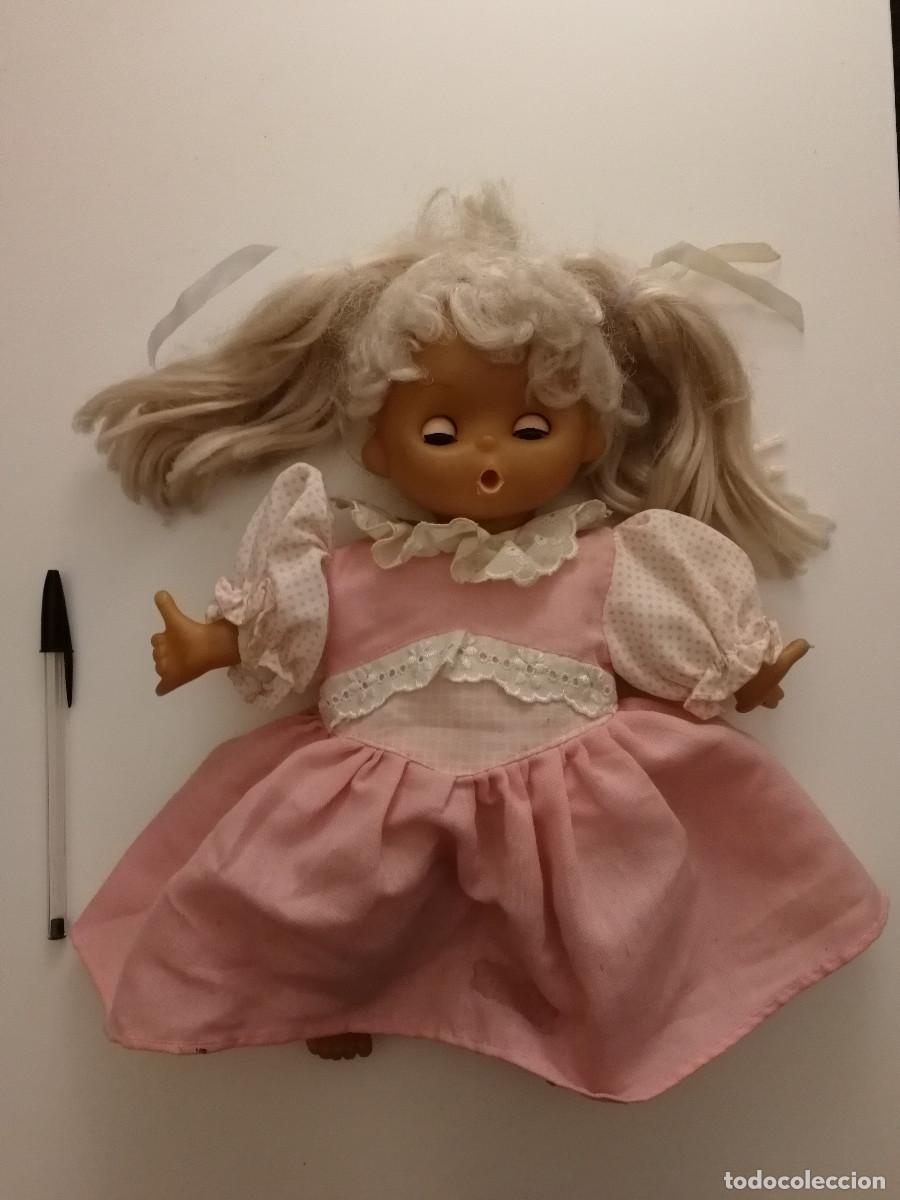 Mu&ntilde;ecas modernas: ANTIGUA MU&Ntilde;ECA CON VESTIDO ROSA - Foto 2