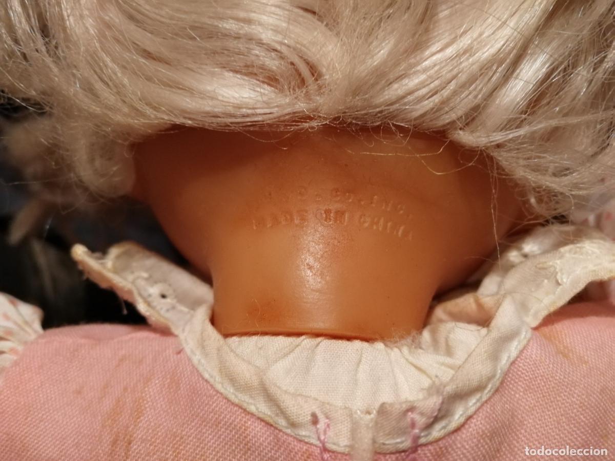 Mu&ntilde;ecas modernas: ANTIGUA MU&Ntilde;ECA CON VESTIDO ROSA - Foto 3