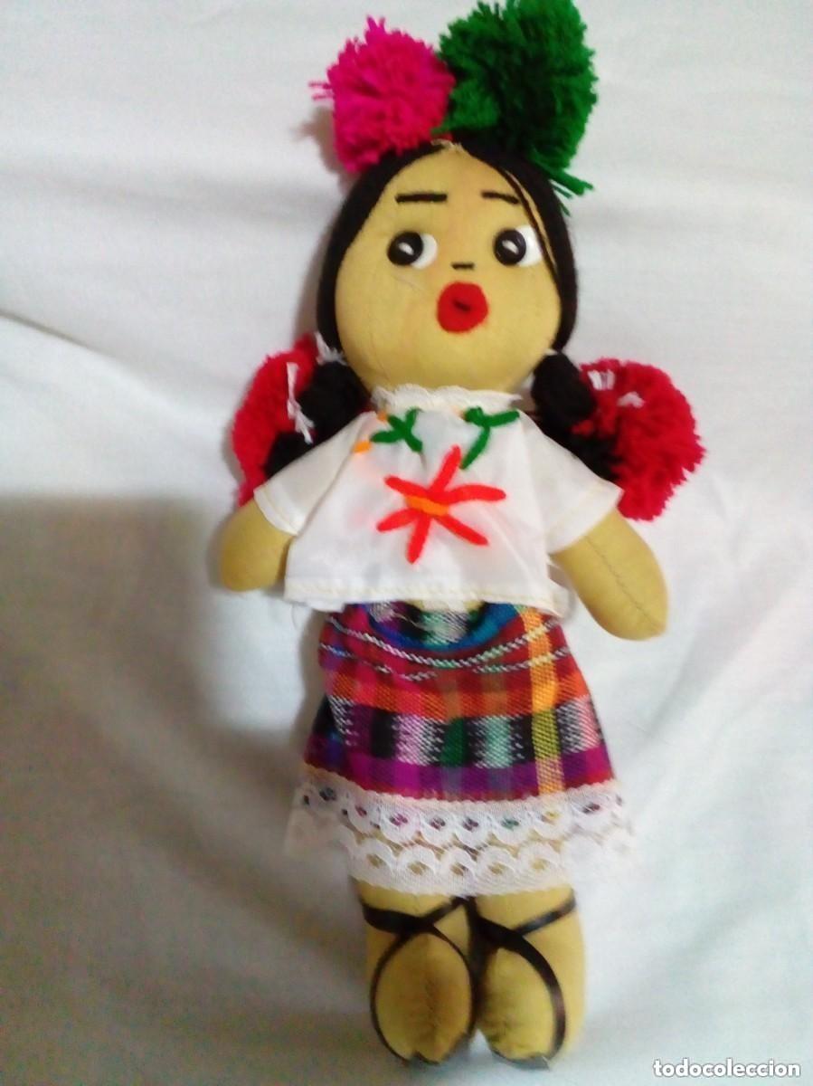 Mu&ntilde;ecas modernas: Mu&ntilde;eca Mexicana - Chiapas-25 cm - Foto 1