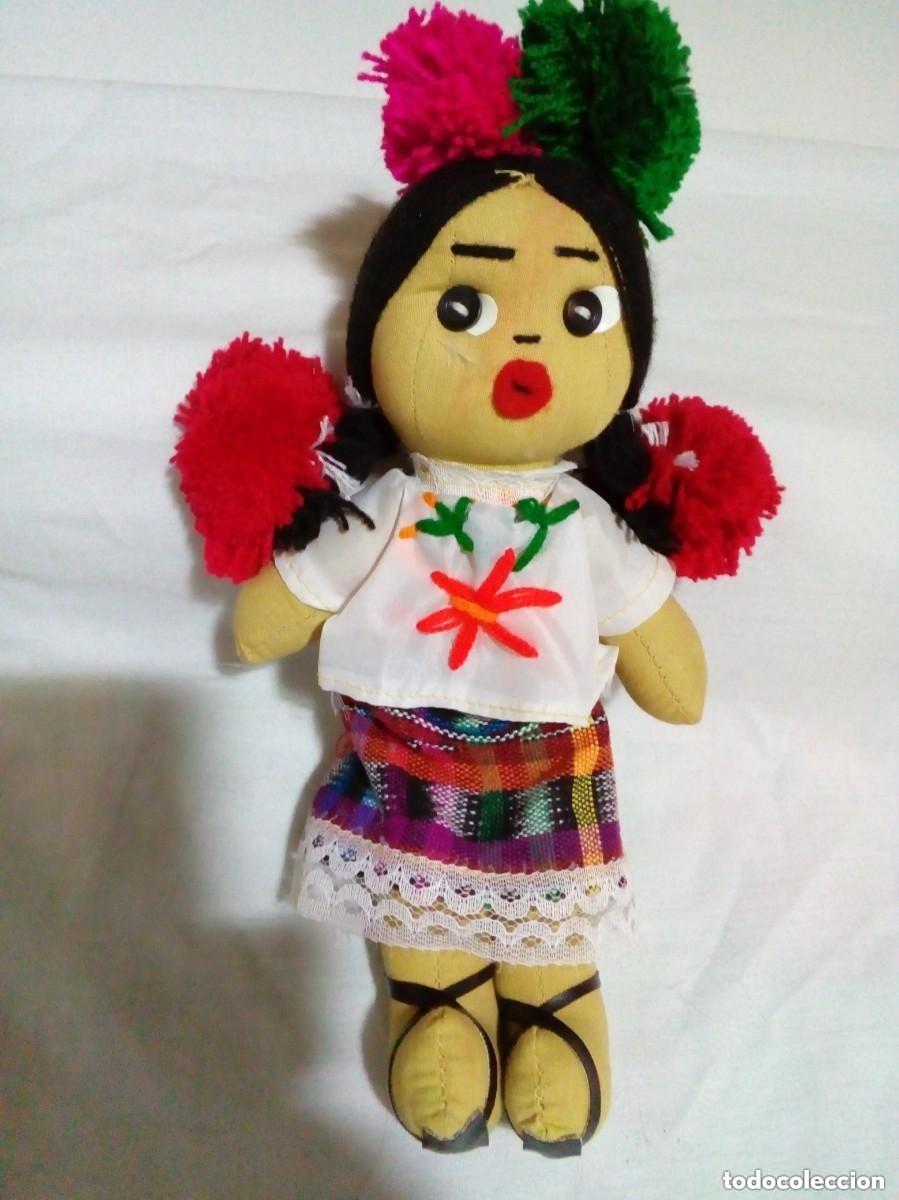 Mu&ntilde;ecas modernas: Mu&ntilde;eca Mexicana - Chiapas-25 cm - Foto 2