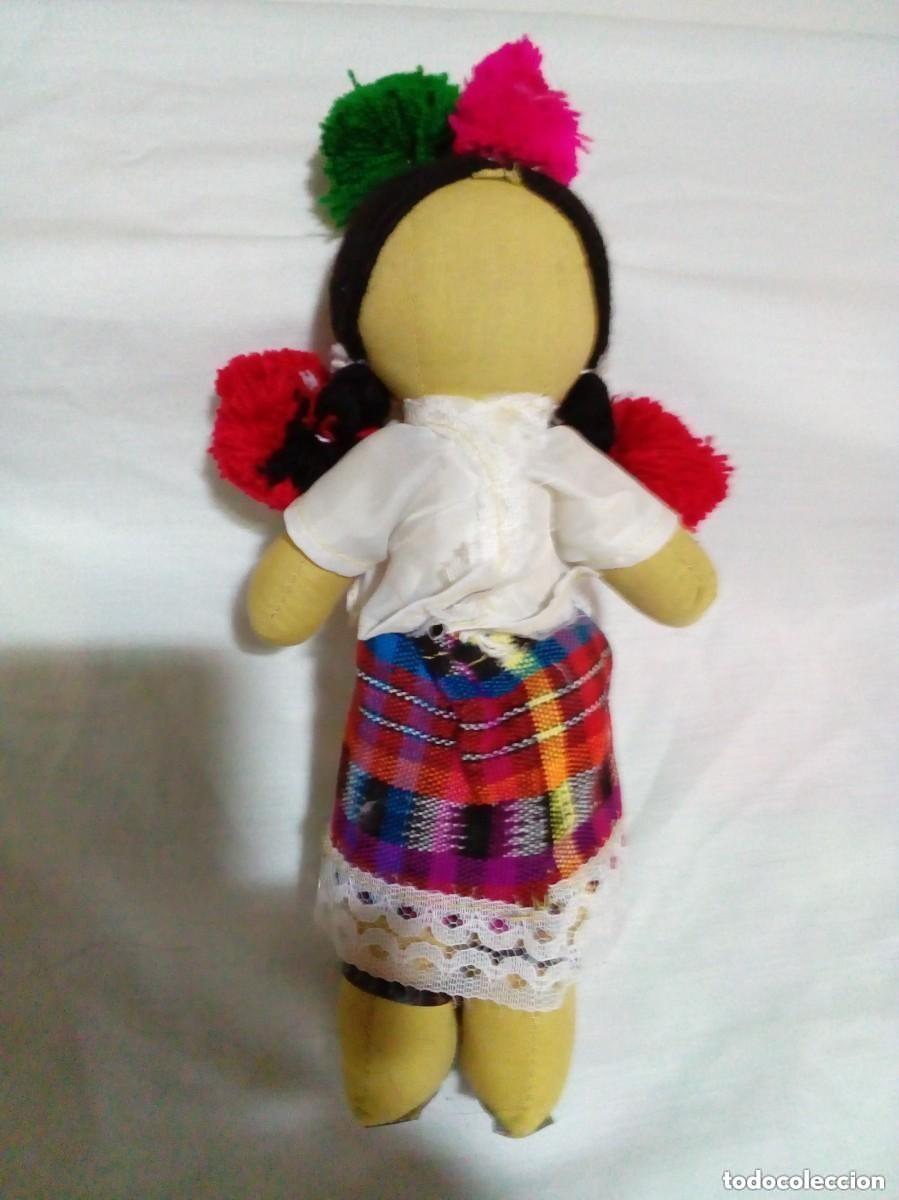 Mu&ntilde;ecas modernas: Mu&ntilde;eca Mexicana - Chiapas-25 cm - Foto 3