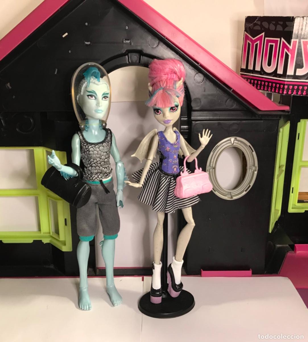 Mu&ntilde;ecas modernas: Mu&ntilde;ecos MONSTER HIGH class dance Gil Webber y Lagoona - Foto 2