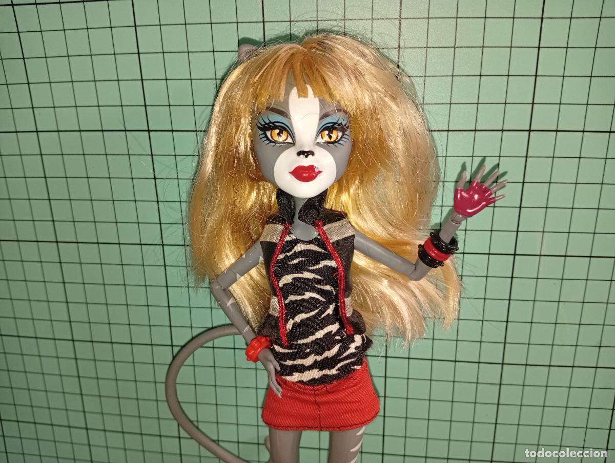 Mu&ntilde;ecas modernas: Mu&ntilde;eca Monster high Melody gata gemela - Foto 6