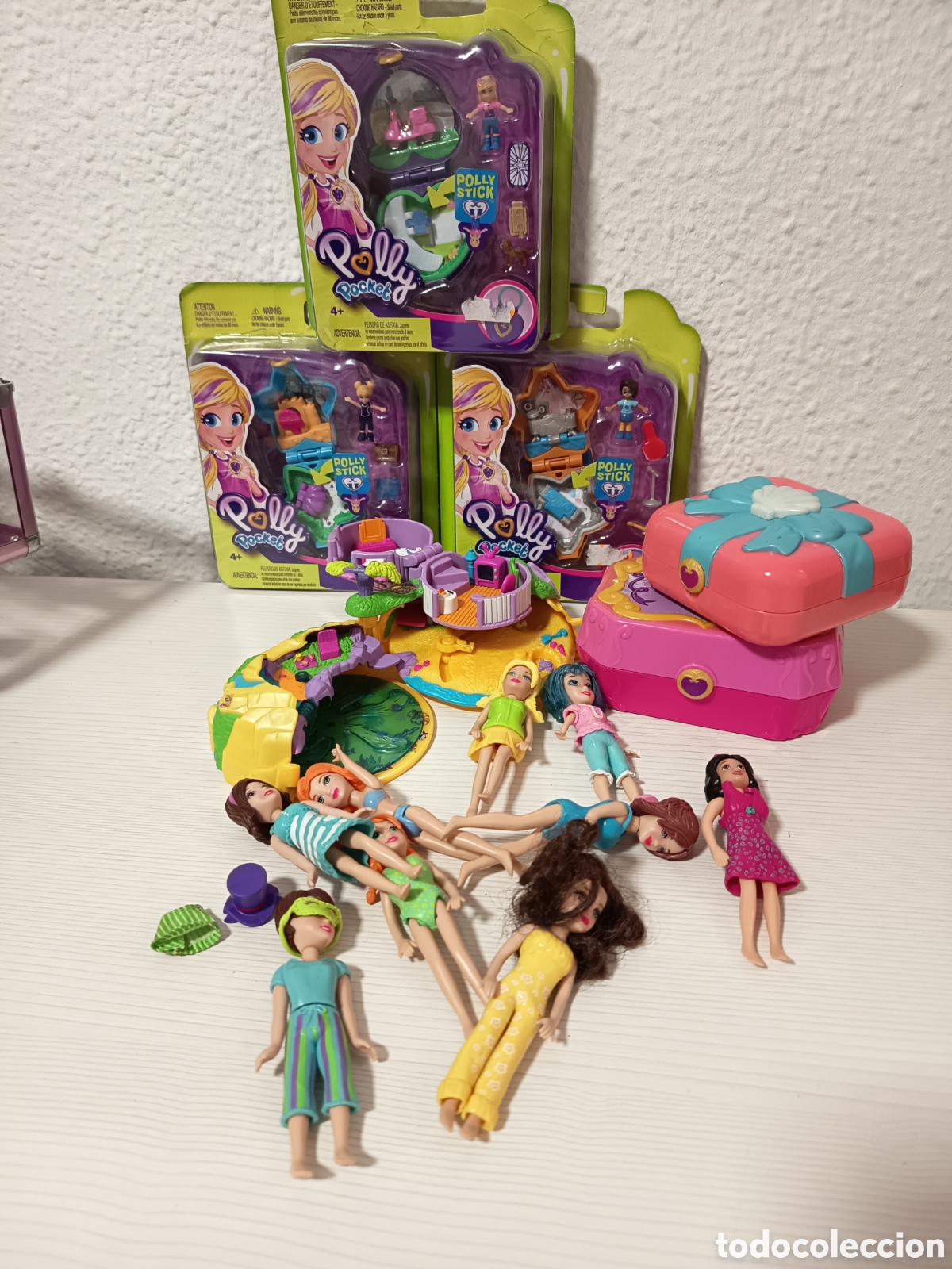 Mu&ntilde;ecas modernas: Lote grande de Polly pocket - Foto 2