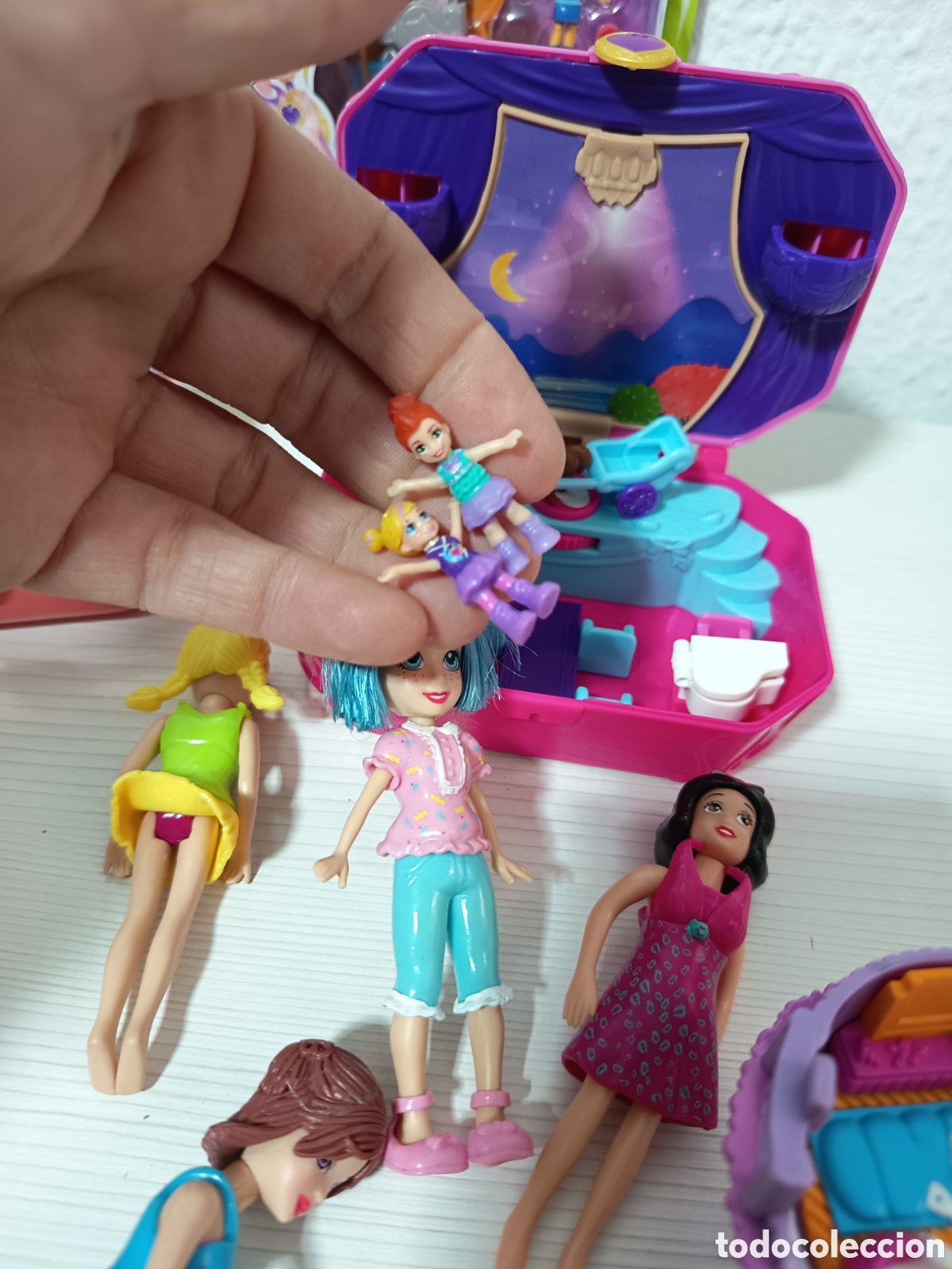 Mu&ntilde;ecas modernas: Lote grande de Polly pocket - Foto 3