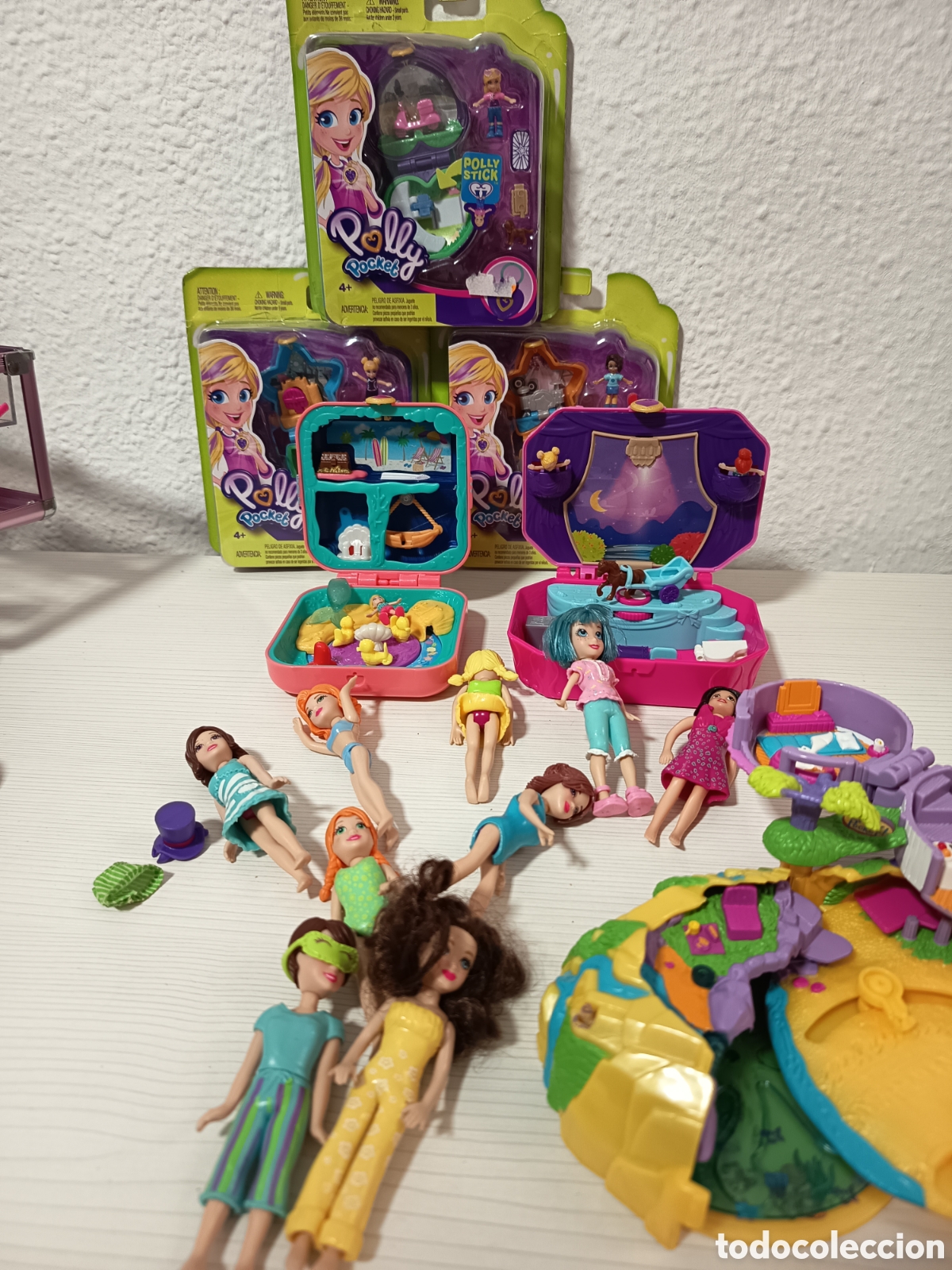Mu&ntilde;ecas modernas: Lote grande de Polly pocket - Foto 1