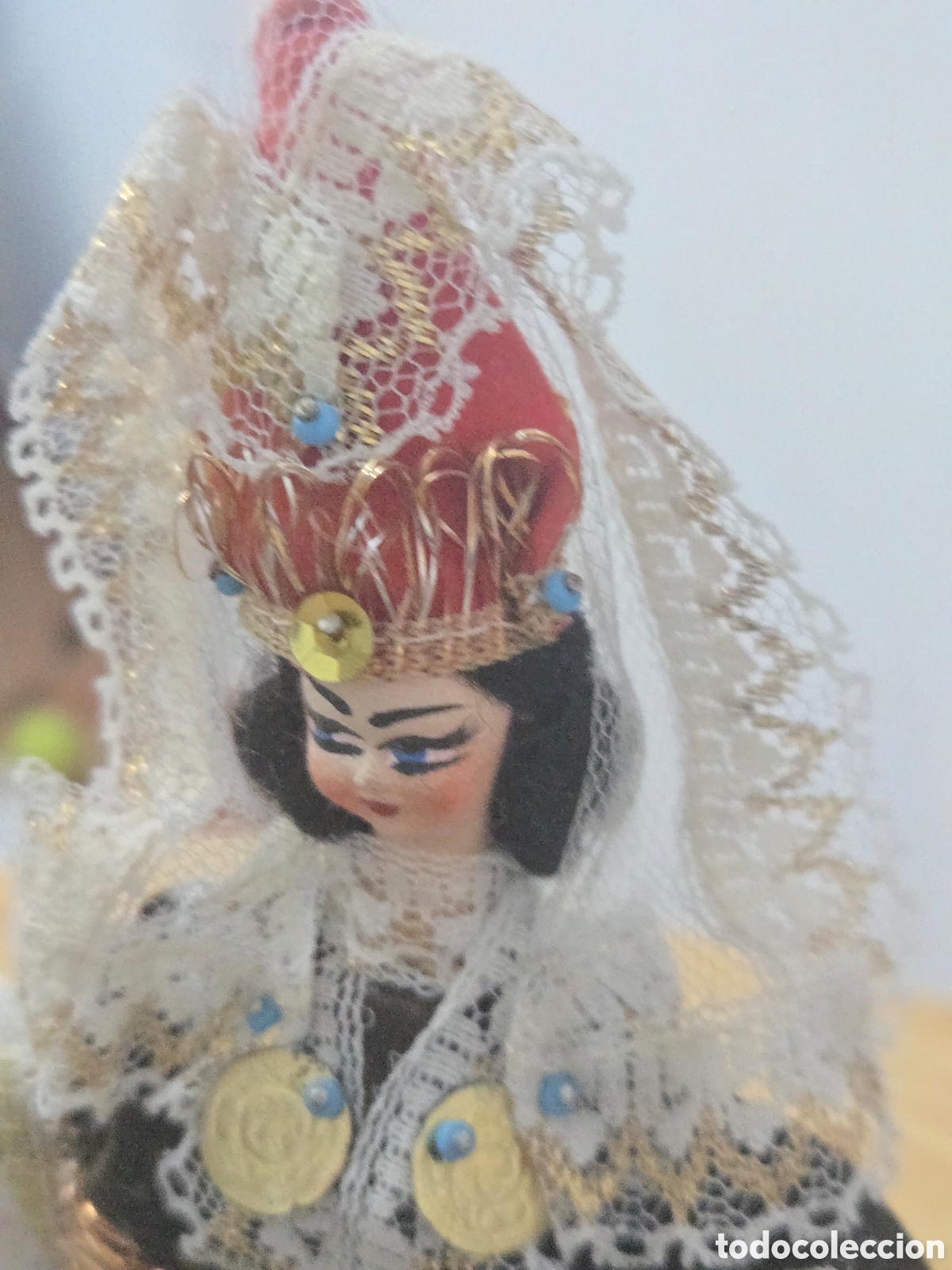 Mu&ntilde;ecas modernas: Antigua mu&ntilde;eca de Grecia celuloide y goma - Foto 8