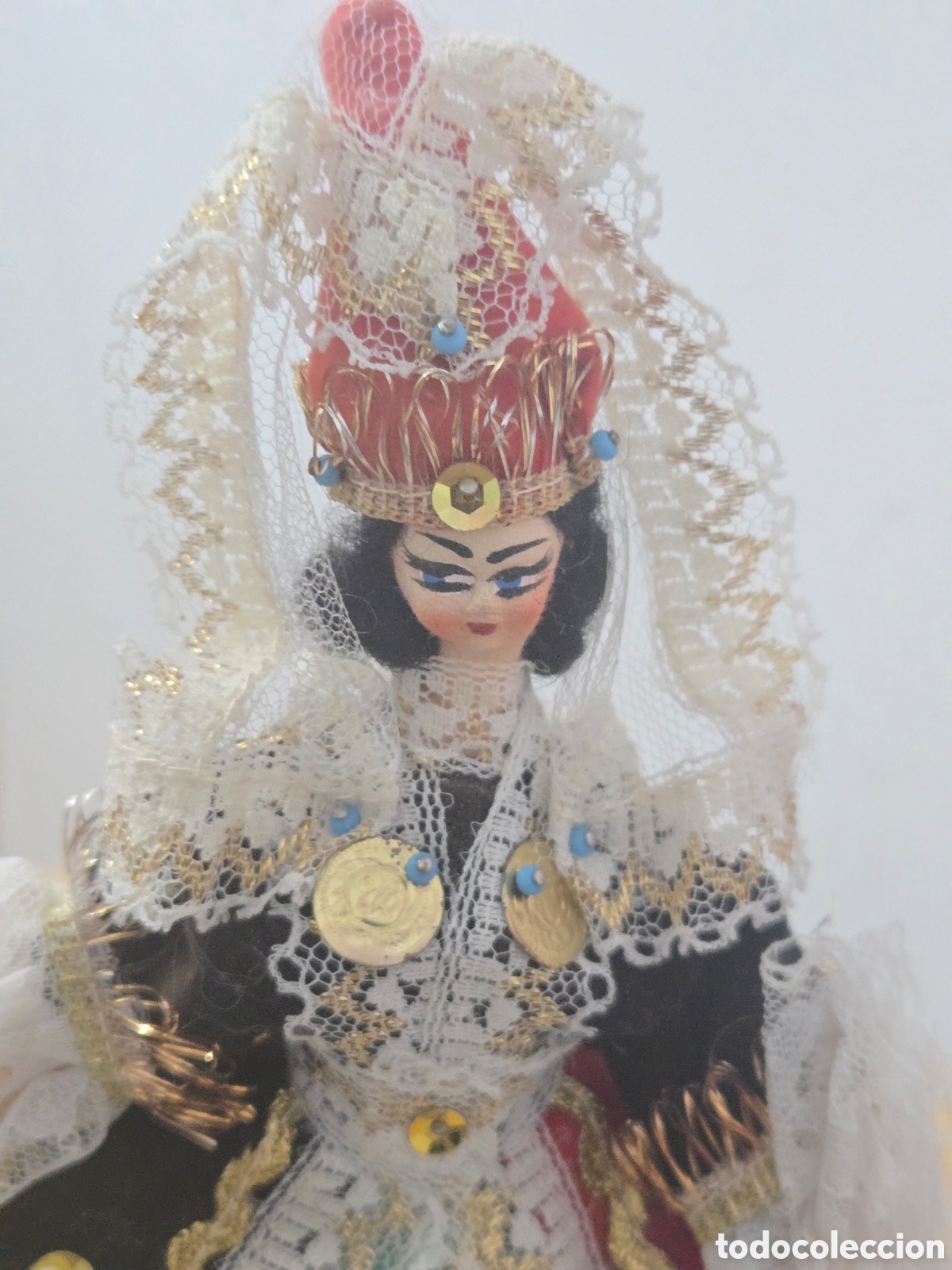 Mu&ntilde;ecas modernas: Antigua mu&ntilde;eca de Grecia celuloide y goma - Foto 18
