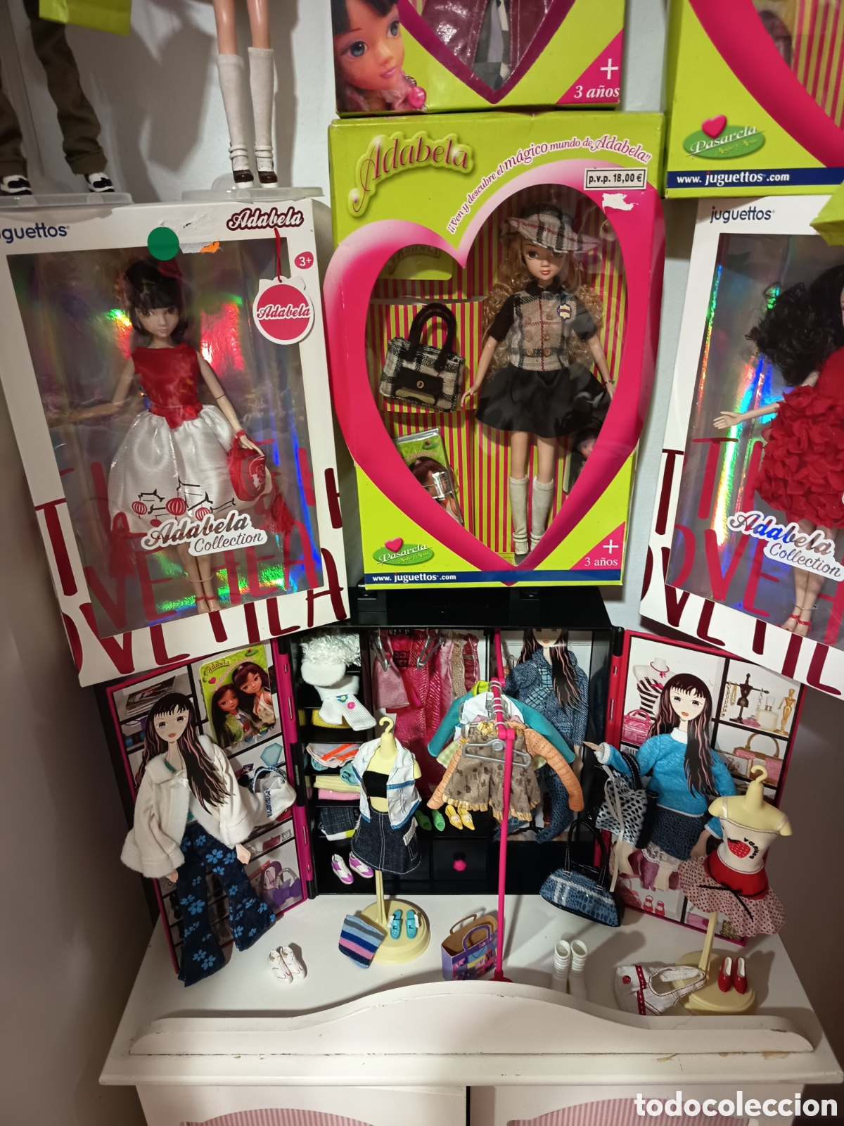 Mu&ntilde;ecas modernas: Gran lote, Adabella mu&ntilde;ecas y ropas - Foto 6