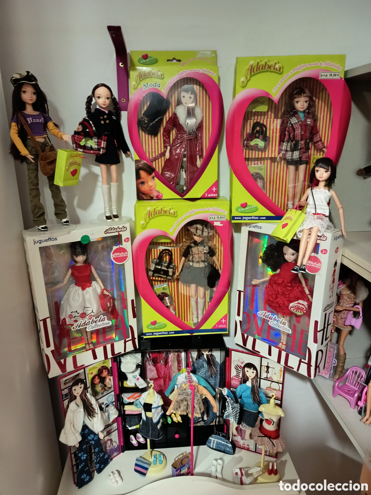 Mu&ntilde;ecas modernas: Gran lote, Adabella mu&ntilde;ecas y ropas - Foto 7