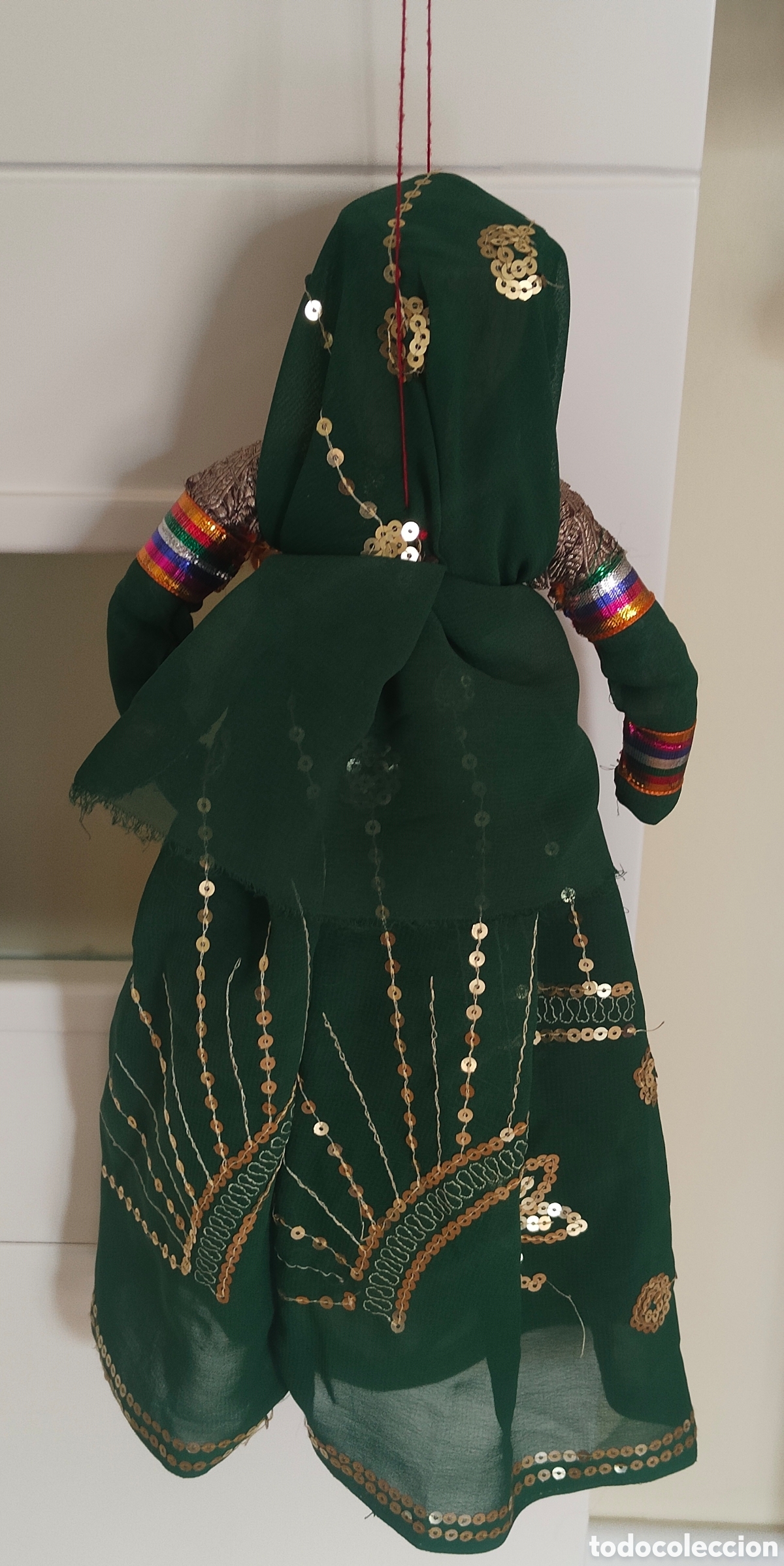 Mu&ntilde;ecas modernas: Marioneta de hilo. Kathputli India - Foto 2