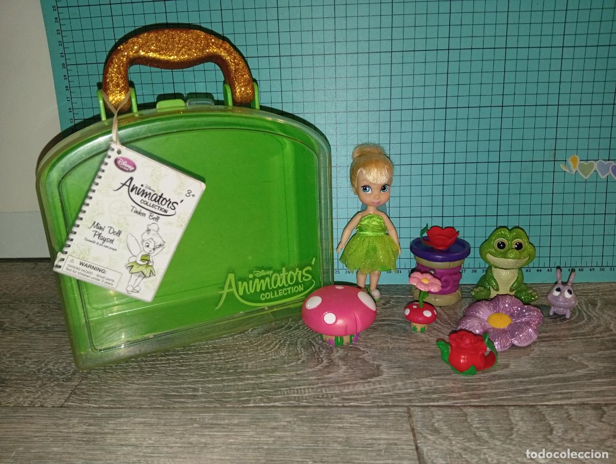 Mu&ntilde;ecas modernas: Malet&iacute;n mini animators Campanilla Disney - Foto 1