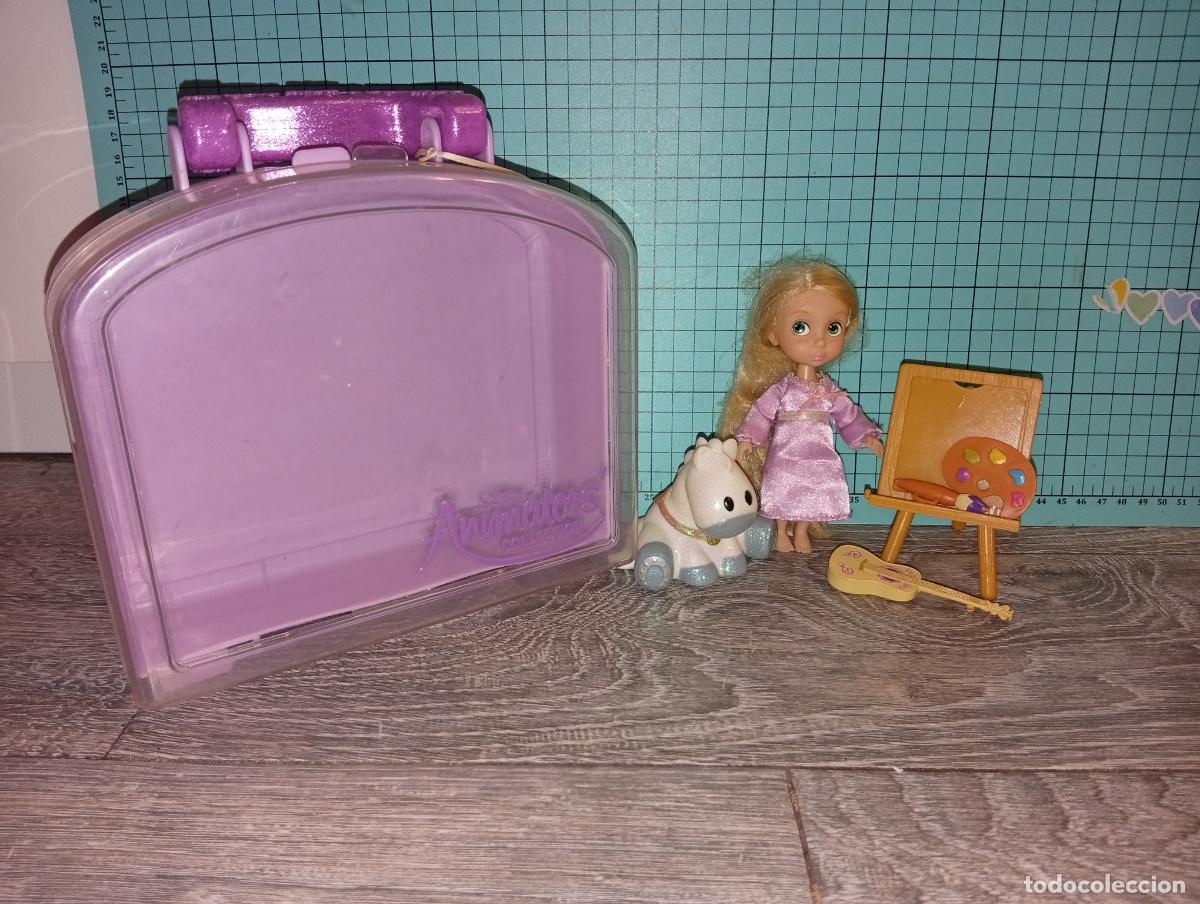 Mu&ntilde;ecas modernas: Malet&iacute;n mini animators Rapunzel Disney - Foto 1