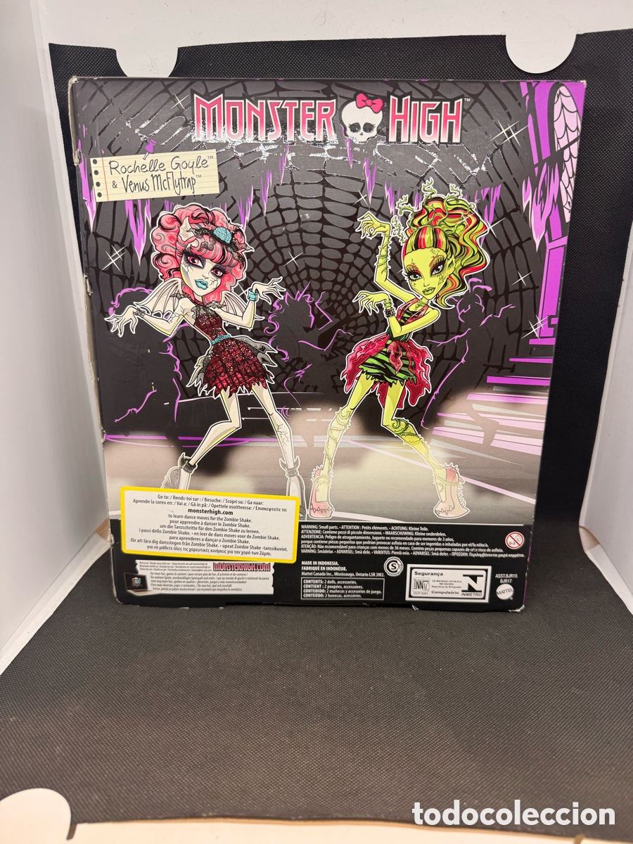 Mu&ntilde;ecas modernas: Monster high rochelle goyle & Venus mcflytrap - Foto 6