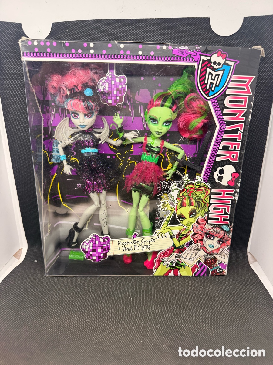 Mu&ntilde;ecas modernas: Monster high rochelle goyle & Venus mcflytrap - Foto 1