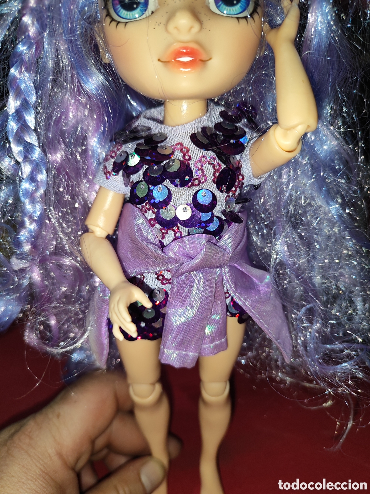Mu&ntilde;ecas modernas: Mu&ntilde;eca Rainbow high Violet 2019 MGA - Foto 3