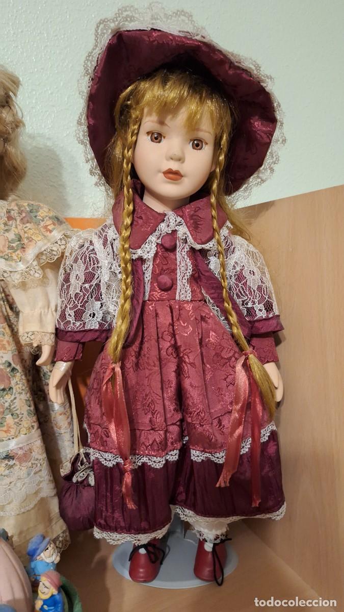 Mu&ntilde;ecas modernas: Mu&ntilde;eca Porcelana bien cuidada - Foto 1
