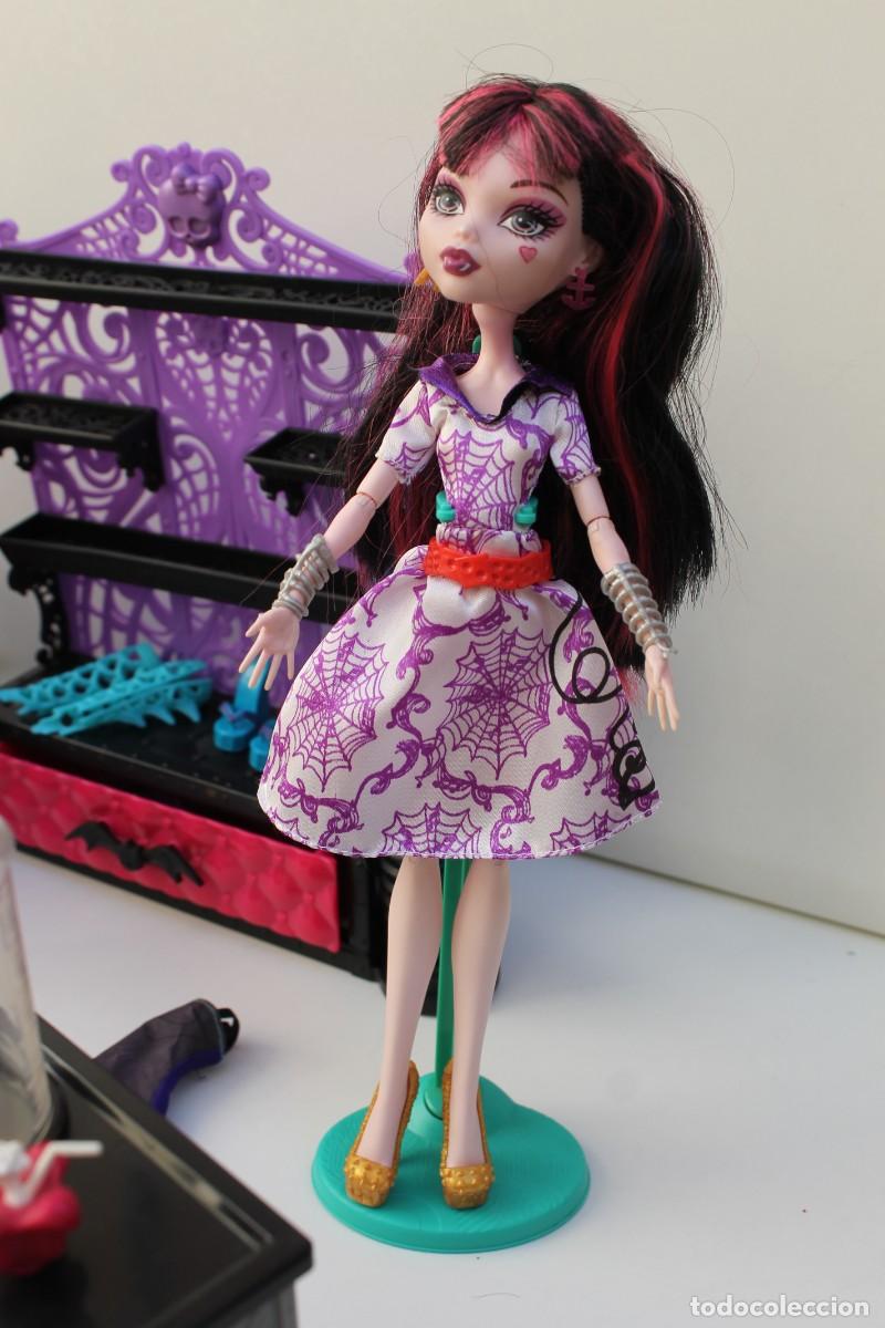 Mu&ntilde;ecas modernas: MONSTER HIGH- LOTE DE TRES MU&Ntilde;ECAS MAS COMPLEMENTOS - Foto 3