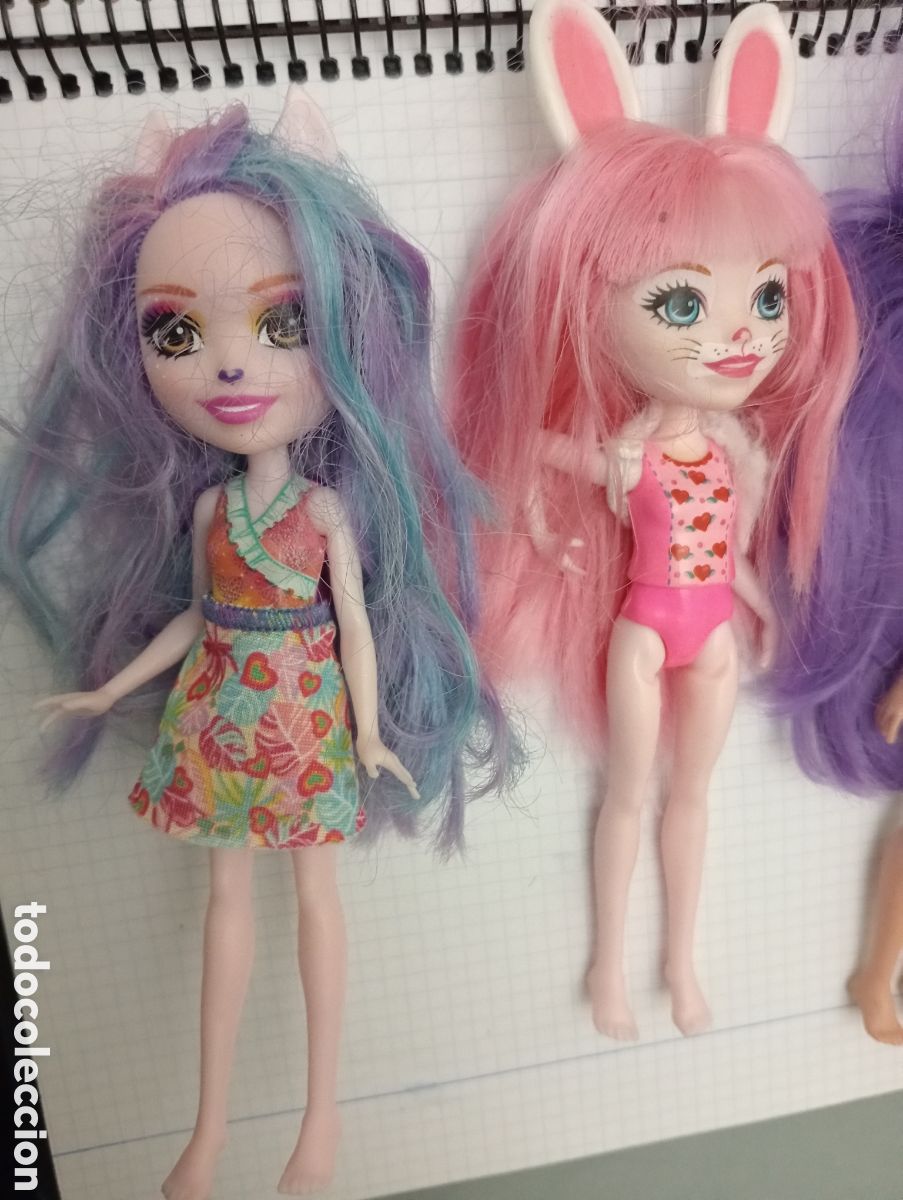 Mu&ntilde;ecas modernas: Mu&ntilde;ecas Mattel Enchantimals - Foto 2