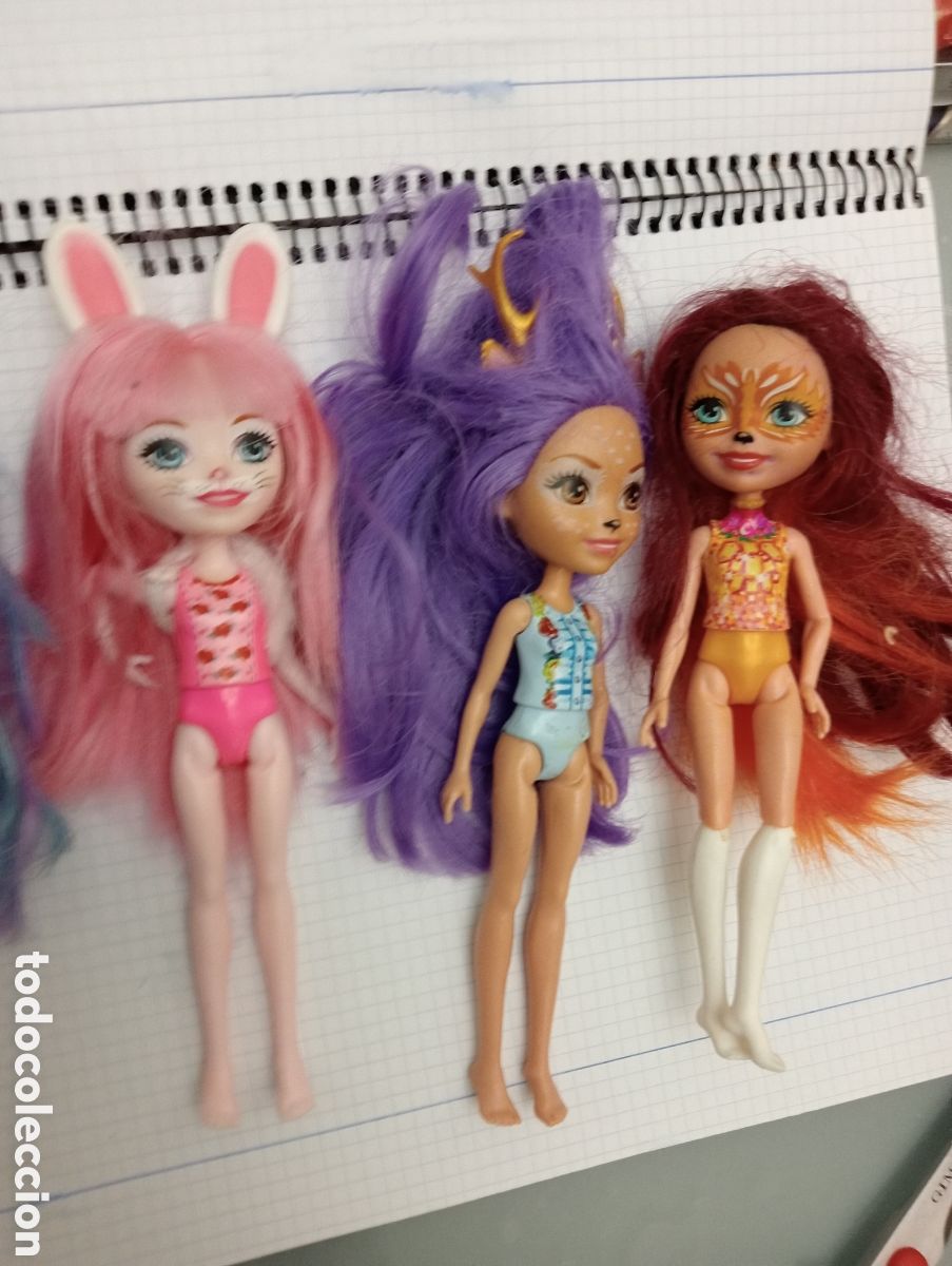 Mu&ntilde;ecas modernas: Mu&ntilde;ecas Mattel Enchantimals - Foto 4