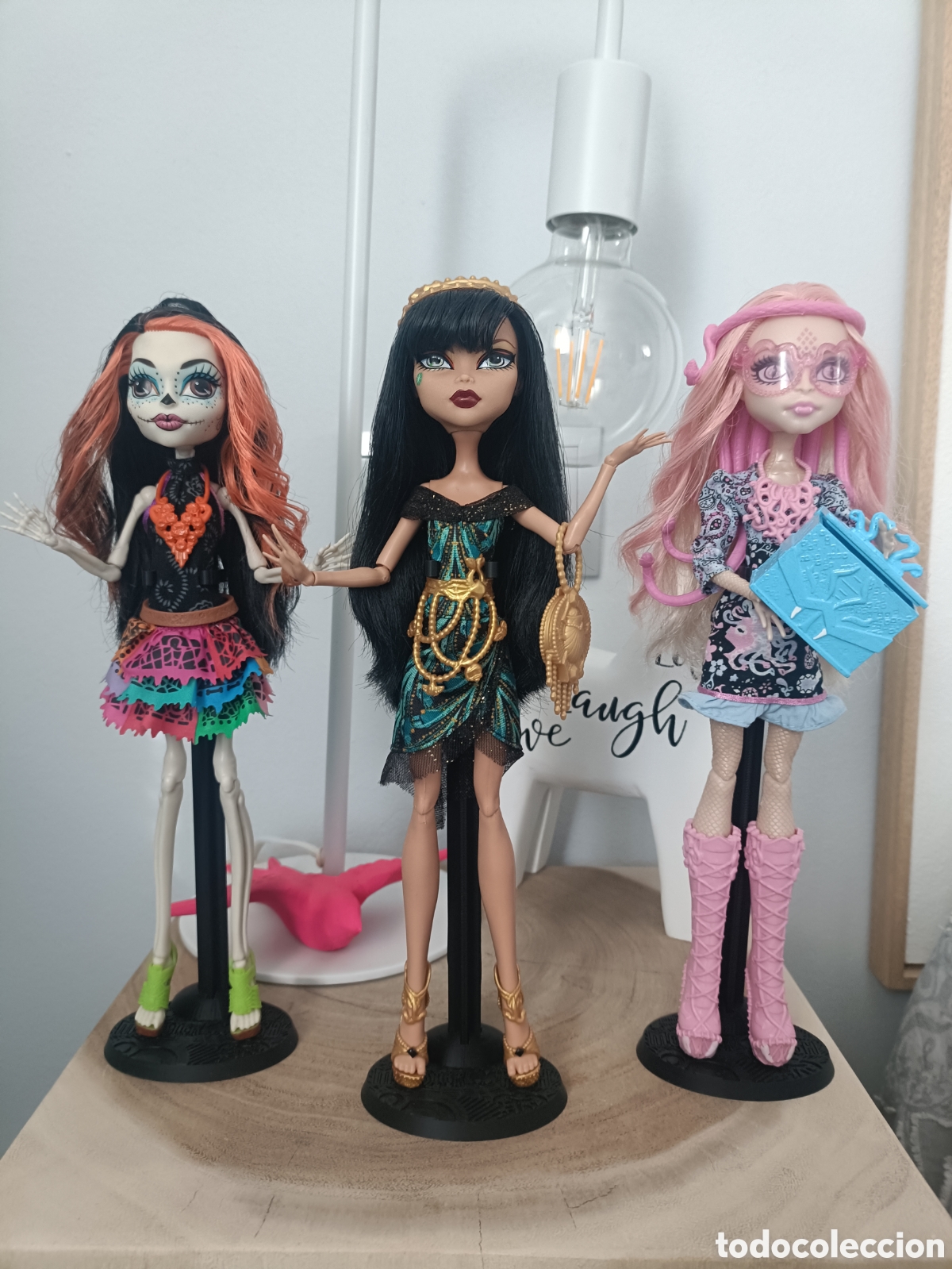Mu&ntilde;ecas modernas: Lote mu&ntilde;ecas Monster High - Foto 1