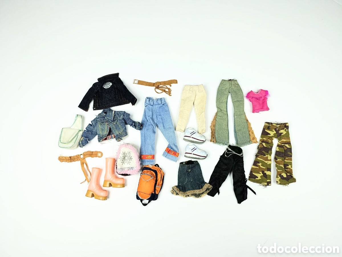 Mu&ntilde;ecas modernas: Lote ropa mu&ntilde;ecas Bratz N3 - Foto 1