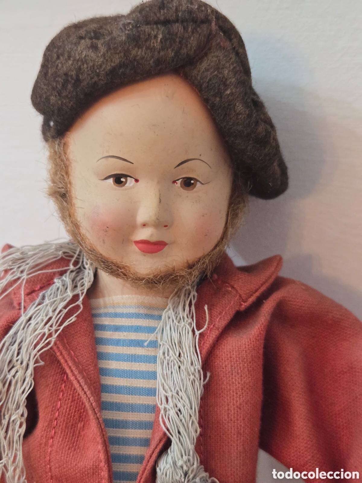 Mu&ntilde;ecas modernas: Antiguo mu&ntilde;eco pescador - Foto 2