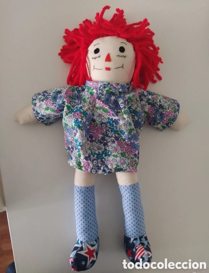 Mu&ntilde;ecas Modernas: Mu&ntilde;eca vintage estilo Raggedy Ann