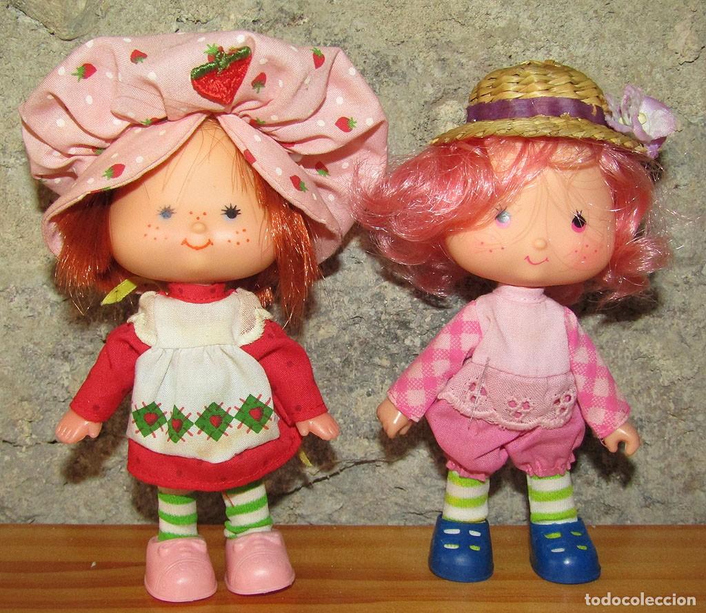 Mu&ntilde;ecas Modernas: STRAWBERRY SHORTCAKE & RASPBERRY TART - TARTA DE FRESA Y MARTITA FRAMBUESITA - A&Ntilde;OS 80