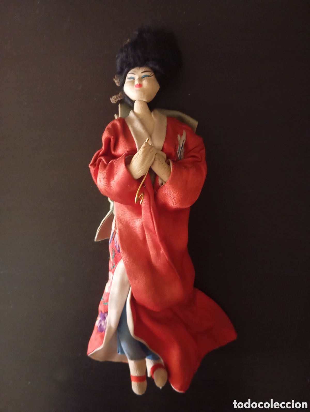 Mu&ntilde;ecas Modernas: Mu&ntilde;eca japonesa de trapo antigua