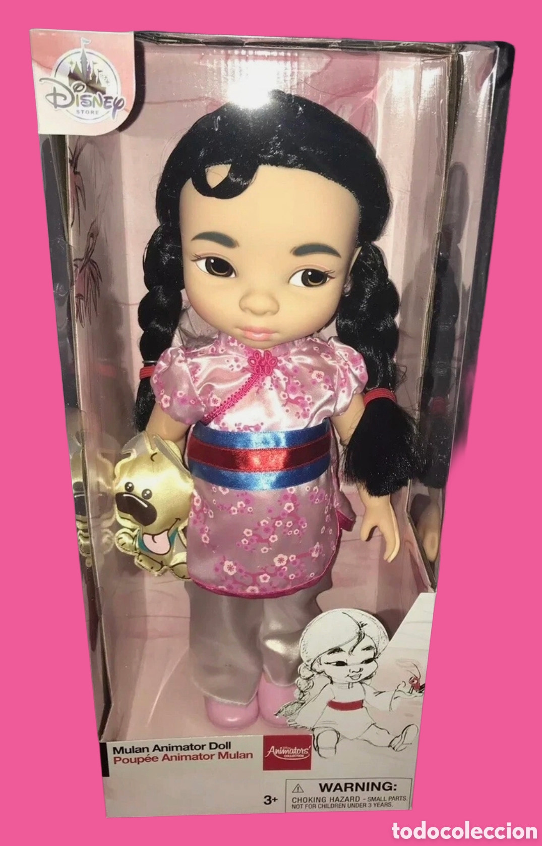 Mu&ntilde;ecas Modernas: Mu&ntilde;eca Mulan Disney Animators Collection Nueva
