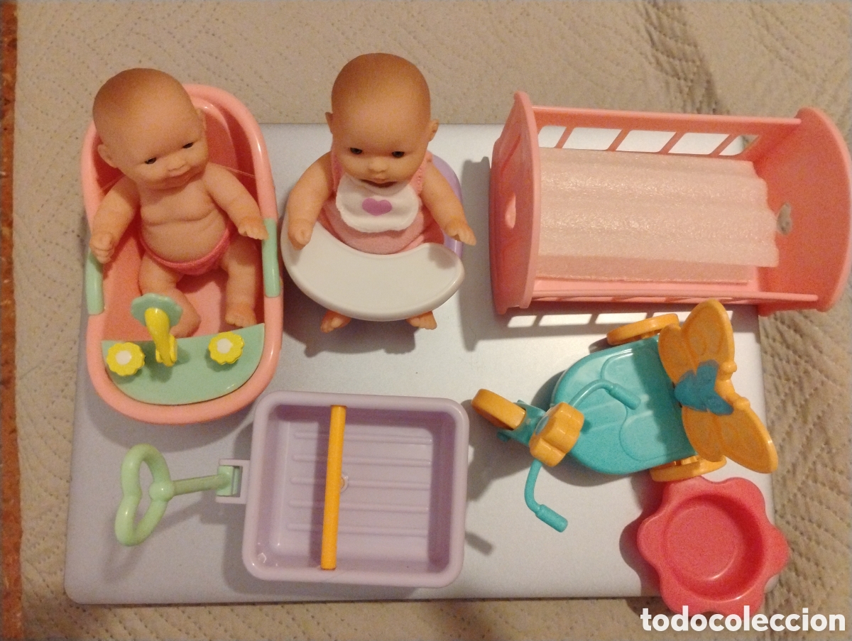 Mu&ntilde;ecas Modernas: Pack Guarder&iacute;a Completo &copy;JC Toys