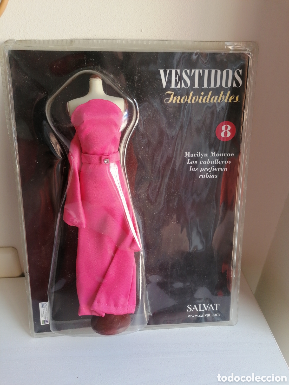 Mu&ntilde;ecas Modernas: VESTIDOS INOLVIDABLES MARKLIN MONROE COLECCI&Oacute;N SALVAT EN SU BLISTER