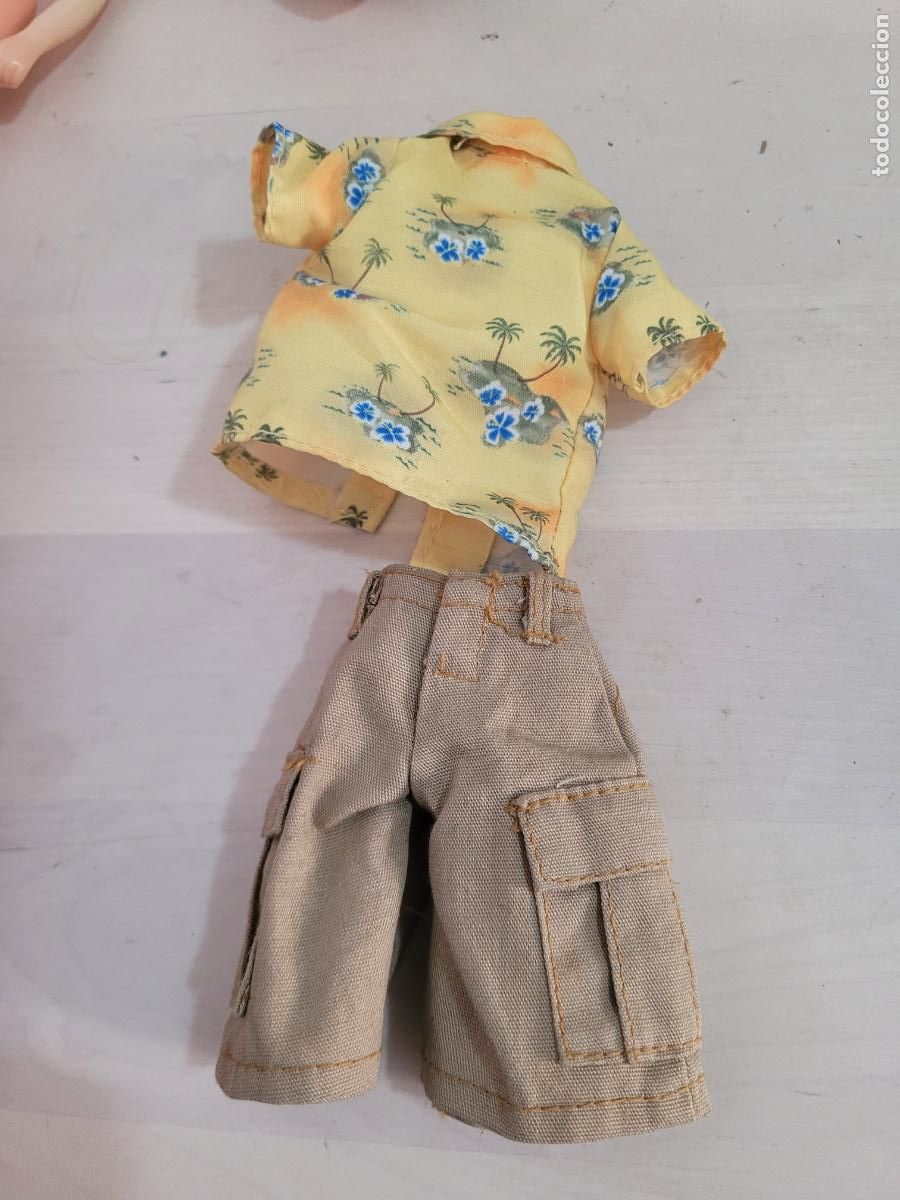 Mu&ntilde;ecas Modernas: bratz boyz ropa camisa hawaiana y bermudas cargo