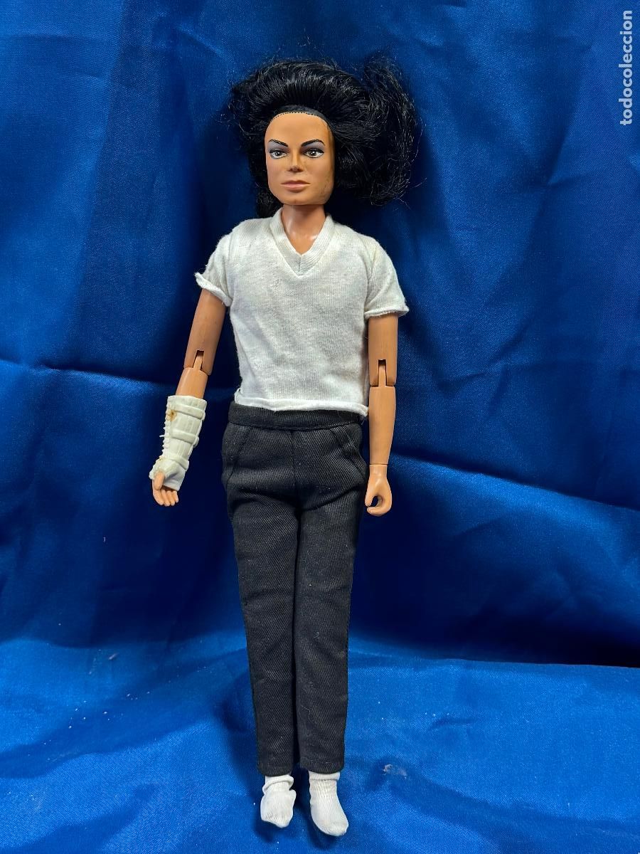 Mu&ntilde;ecas Modernas: Figura articulada Michael Jackson - Colecci&oacute;n a&ntilde;os 90. Vintage