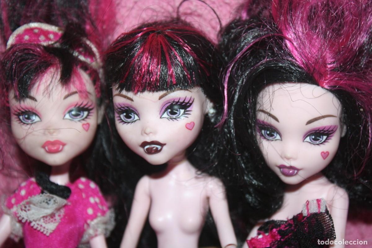 Mu&ntilde;ecas Modernas: LOTE MU&Ntilde;ECAS MONSTER HIGH DRACULAURA