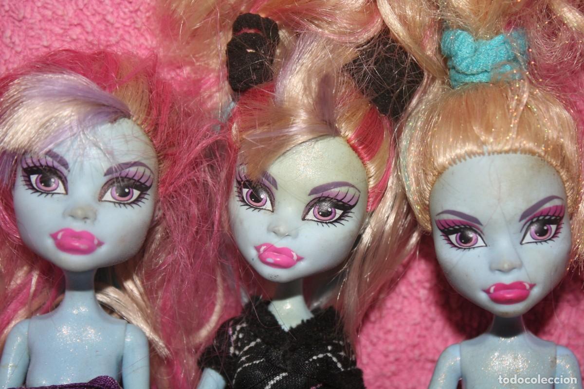 Mu&ntilde;ecas modernas: LOTE MU&Ntilde;ECAS MONSTER HIGH - Foto 1